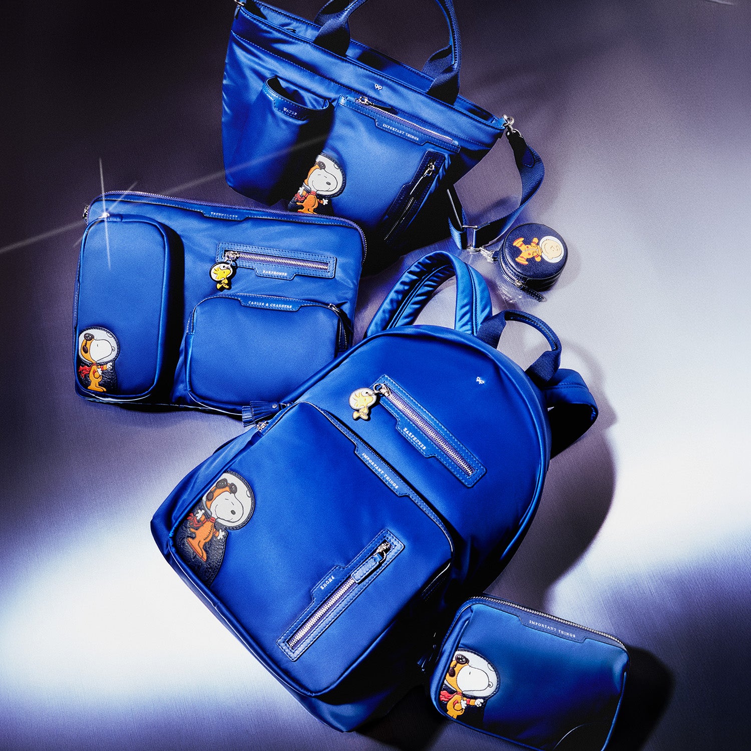 Peanuts Space Snoopy バックパック | Anya Hindmarch JP