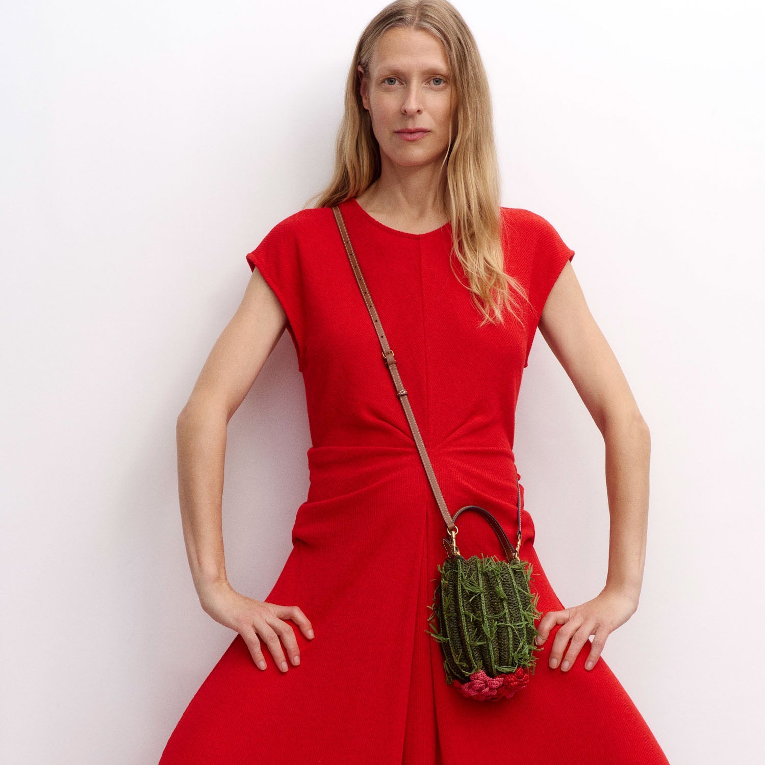 ラフィア・サボテン・クロスボディ | Anya Hindmarch JP