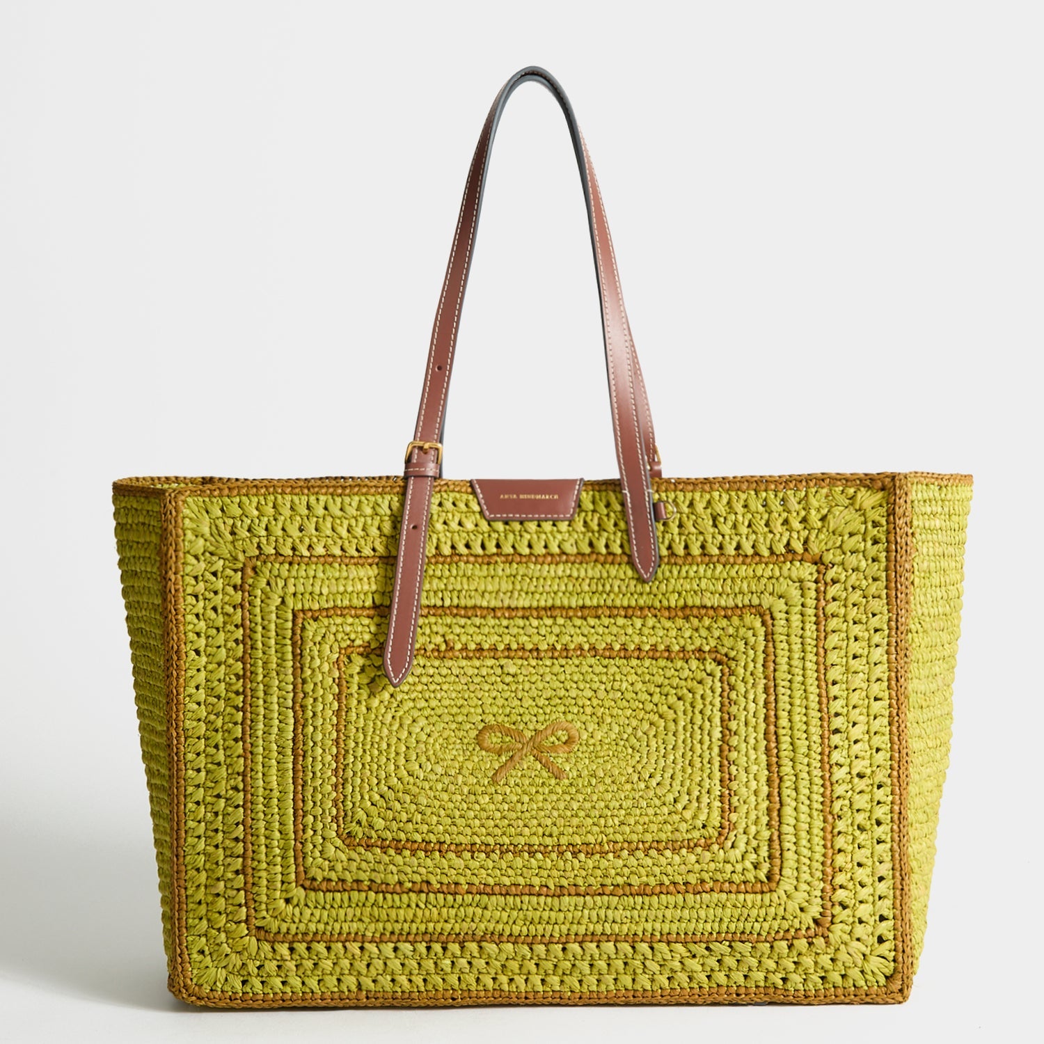 ラフィア E/W ボウ・トート | Anya Hindmarch JP