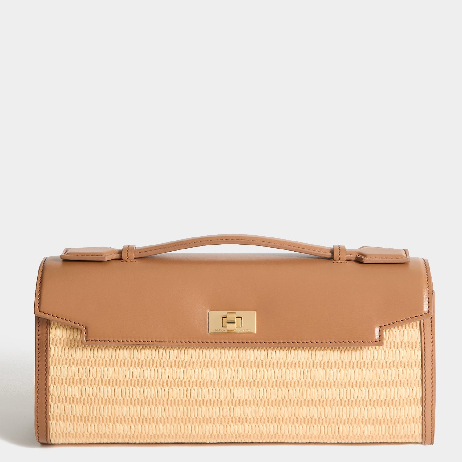 Mortimer：モティマー・ラフィア・クラッチ | Anya Hindmarch JP