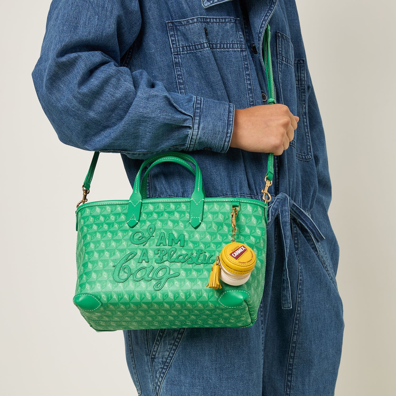 ★ANYA HINDMARCH★ I AM PLASTIC BAG SMALL トートバッグ ANYA HINDMARCH I AM A PLASTIC BAG SMALL TOTE- Charcoal | eBay