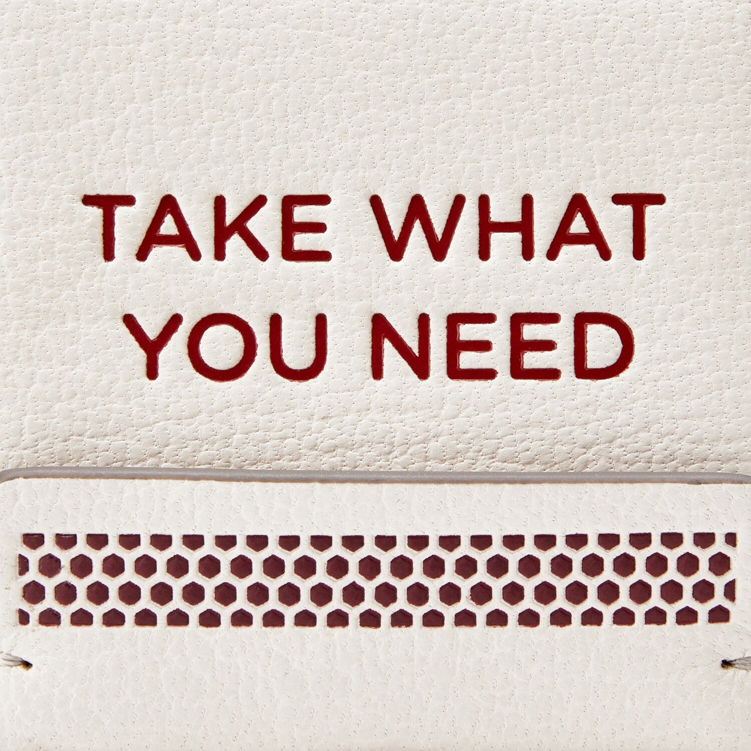 Take What You Need」ブックマッチ・チャーム | Anya Hindmarch JP
