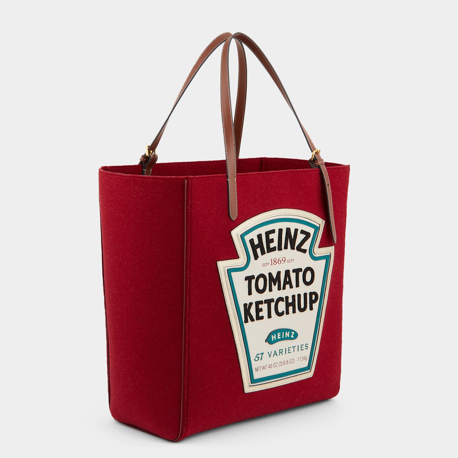 Heinz」フェルト トート | Anya Hindmarch JP