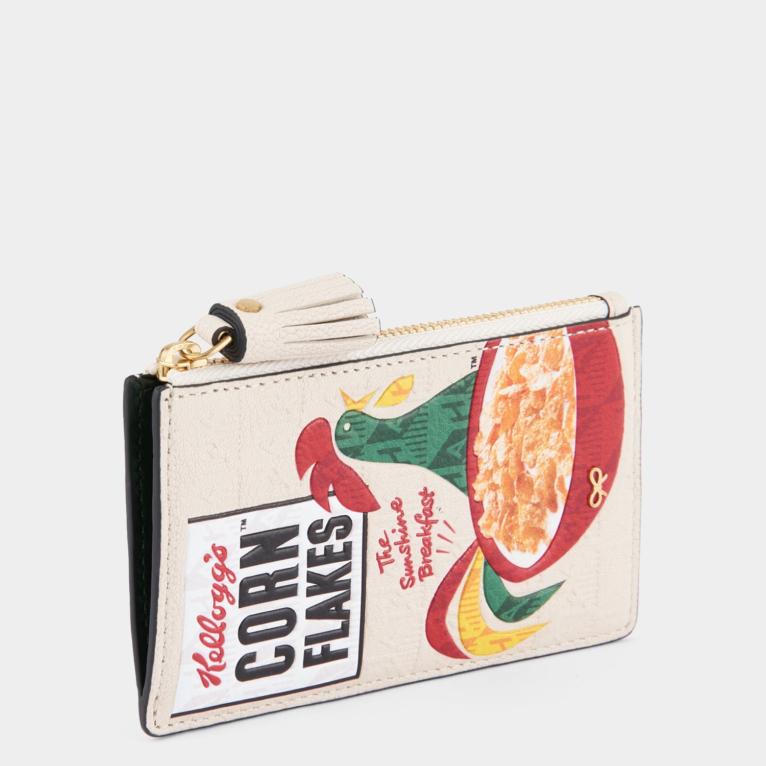 Cornflakes」ジップ・カード・ケース | Anya Hindmarch JP