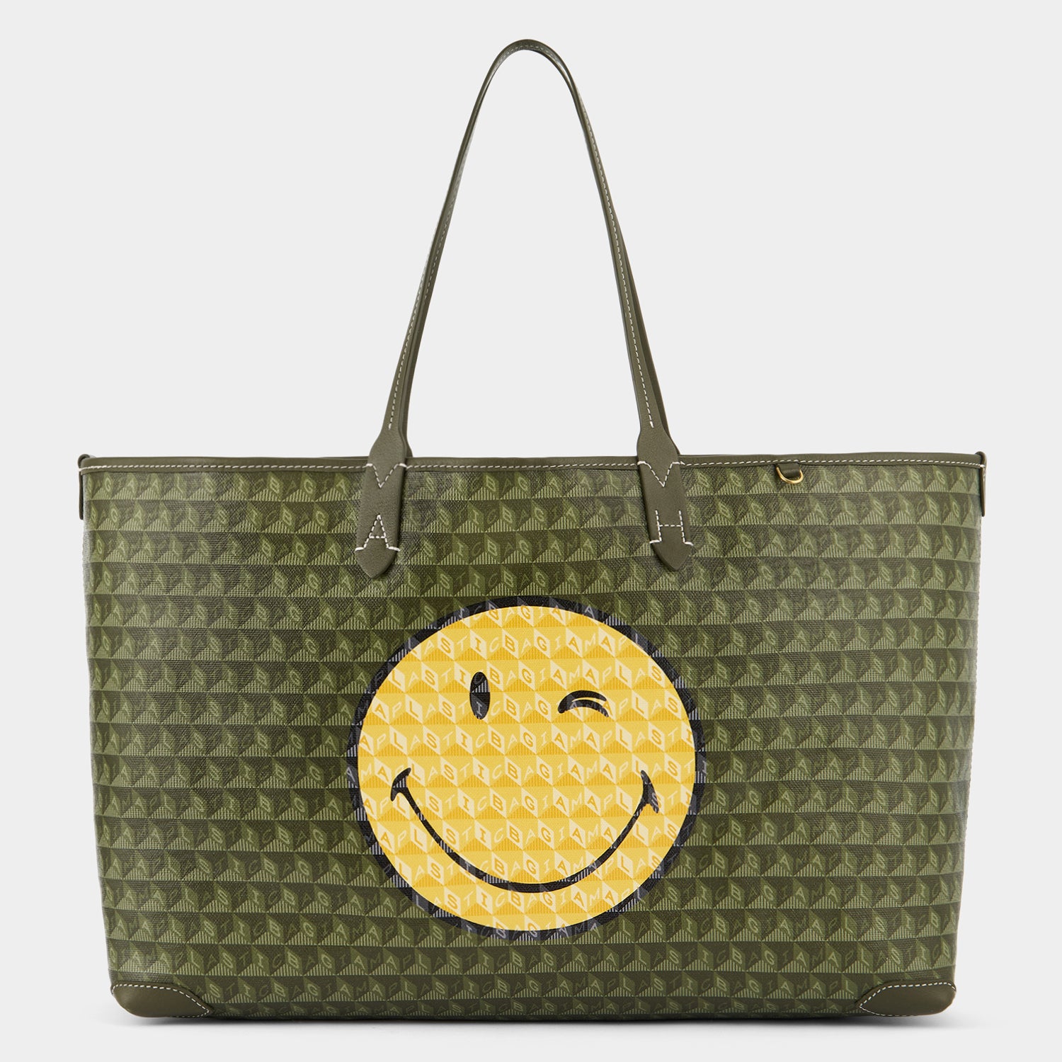 「I AM A Plastic Bag」 ウィンク トート -

                  
                    Recycled Coated Canvas in Fern -
                  

                  Anya Hindmarch JP
