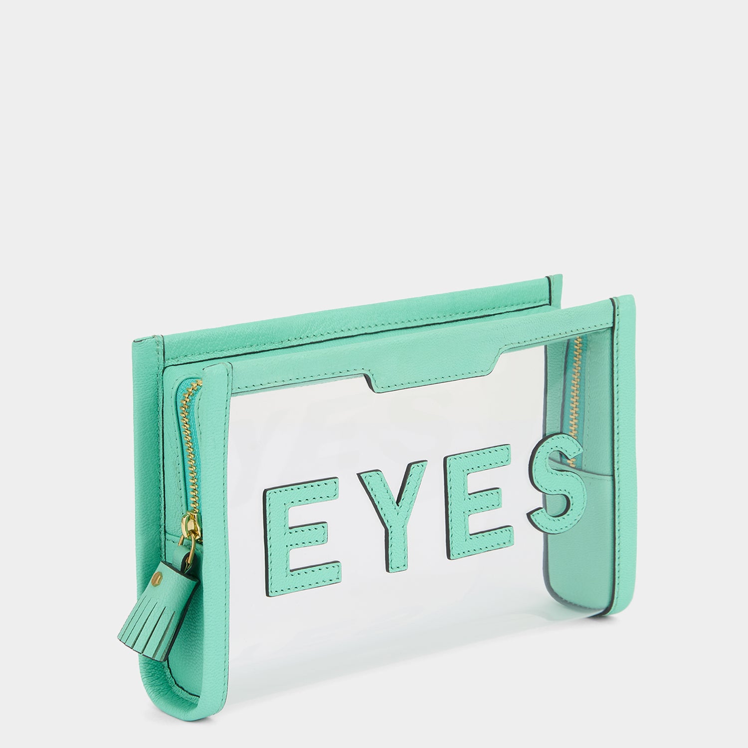 「EYES」ポーチ -

                  
                    Clear with Capra Leather in Arsenic -
                  

                  Anya Hindmarch JP
