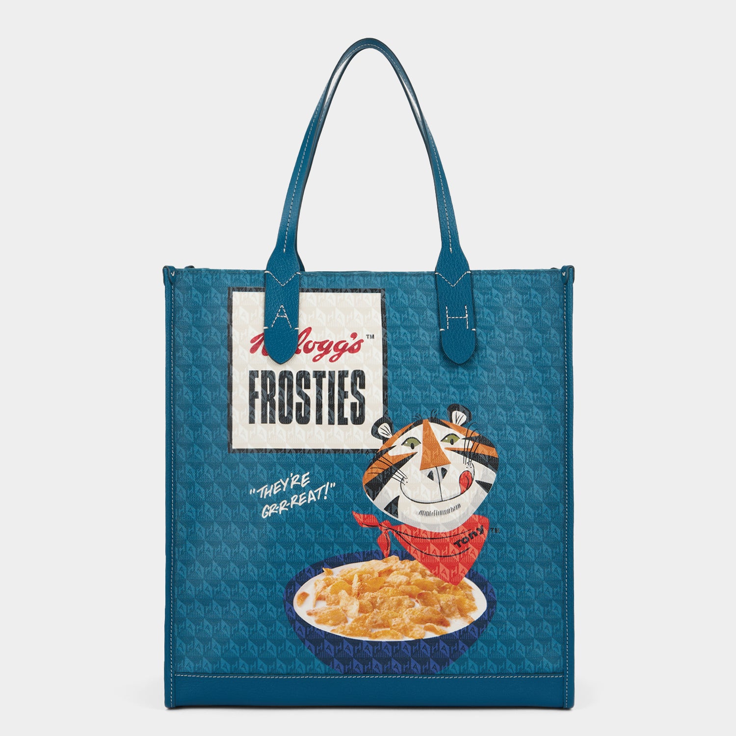 「Frosties」ショッパー -

                  
                    Recycled Canvas in Light Petrol -
                  

                  Anya Hindmarch JP
