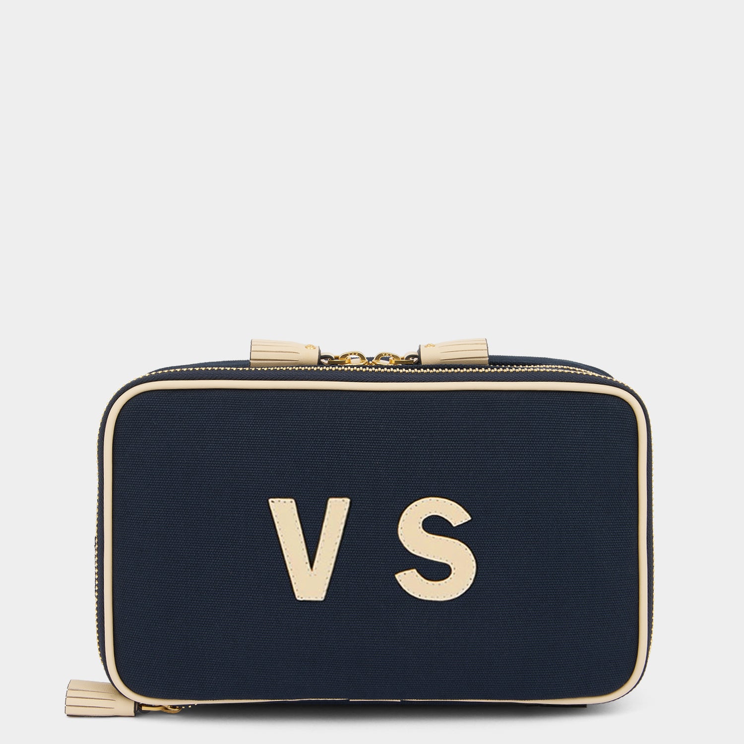 未使用級 ANYA HINDMARCH ウォッシュバッグ ポーチ ナイロン 青 ビスポーク・ウォルトン・ウォッシュバッグ | Anya Hindmarch JP