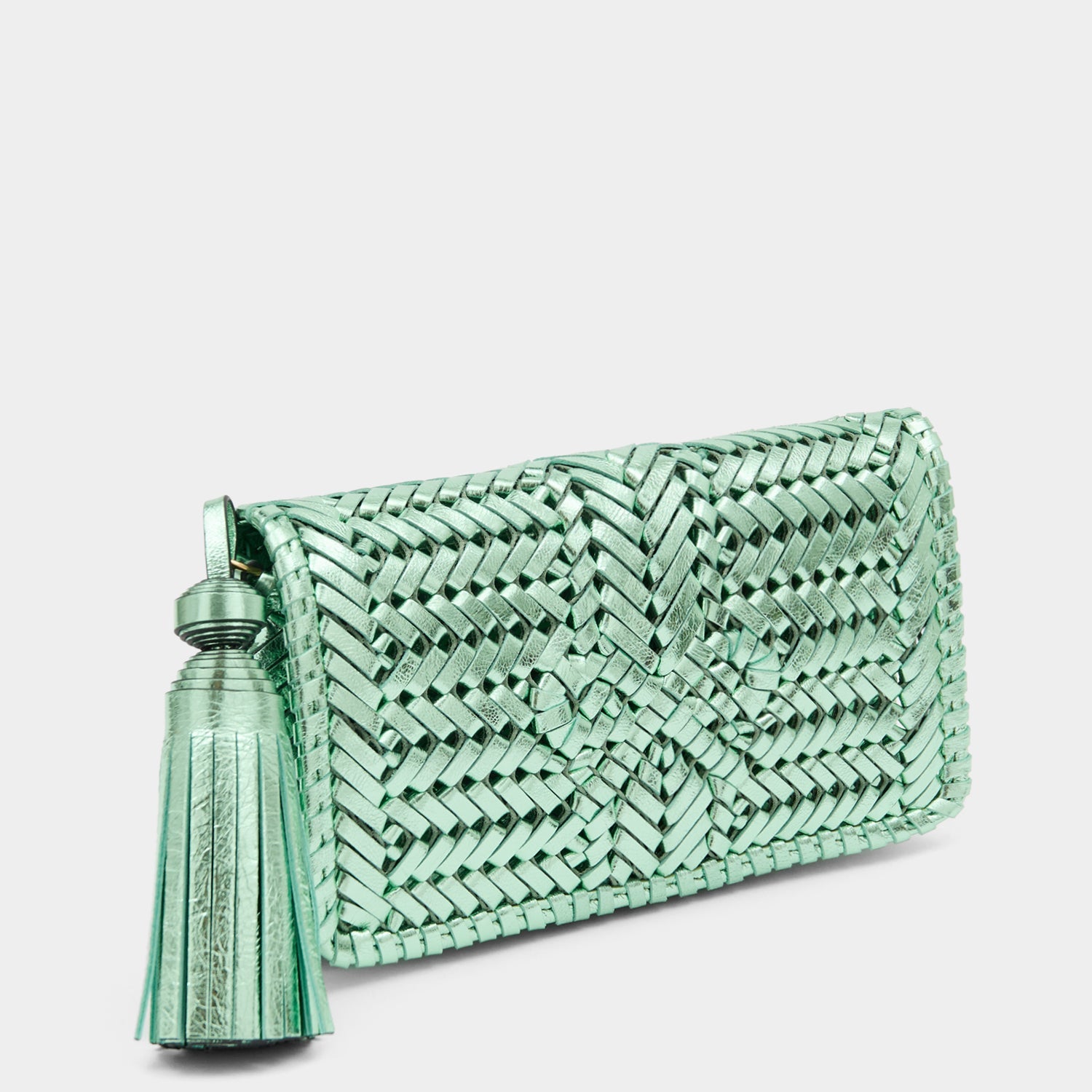 関税送料込★Anya Hindmarch ニーソン タッセル クラッチ 関税送料込☆Anya Hindmarch ニーソン タッセル クラッチ
