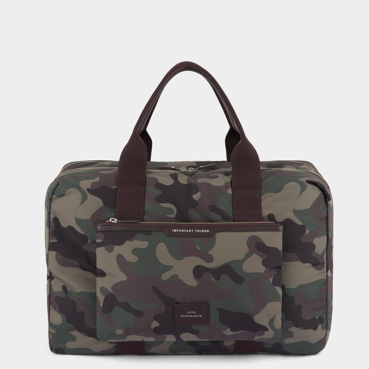 【新品未使用】ANYA HINDMARCH トラベルバッグ camo nylon Camouflage Travel Tote Bag With Pockets | Anya Hindmarch UK