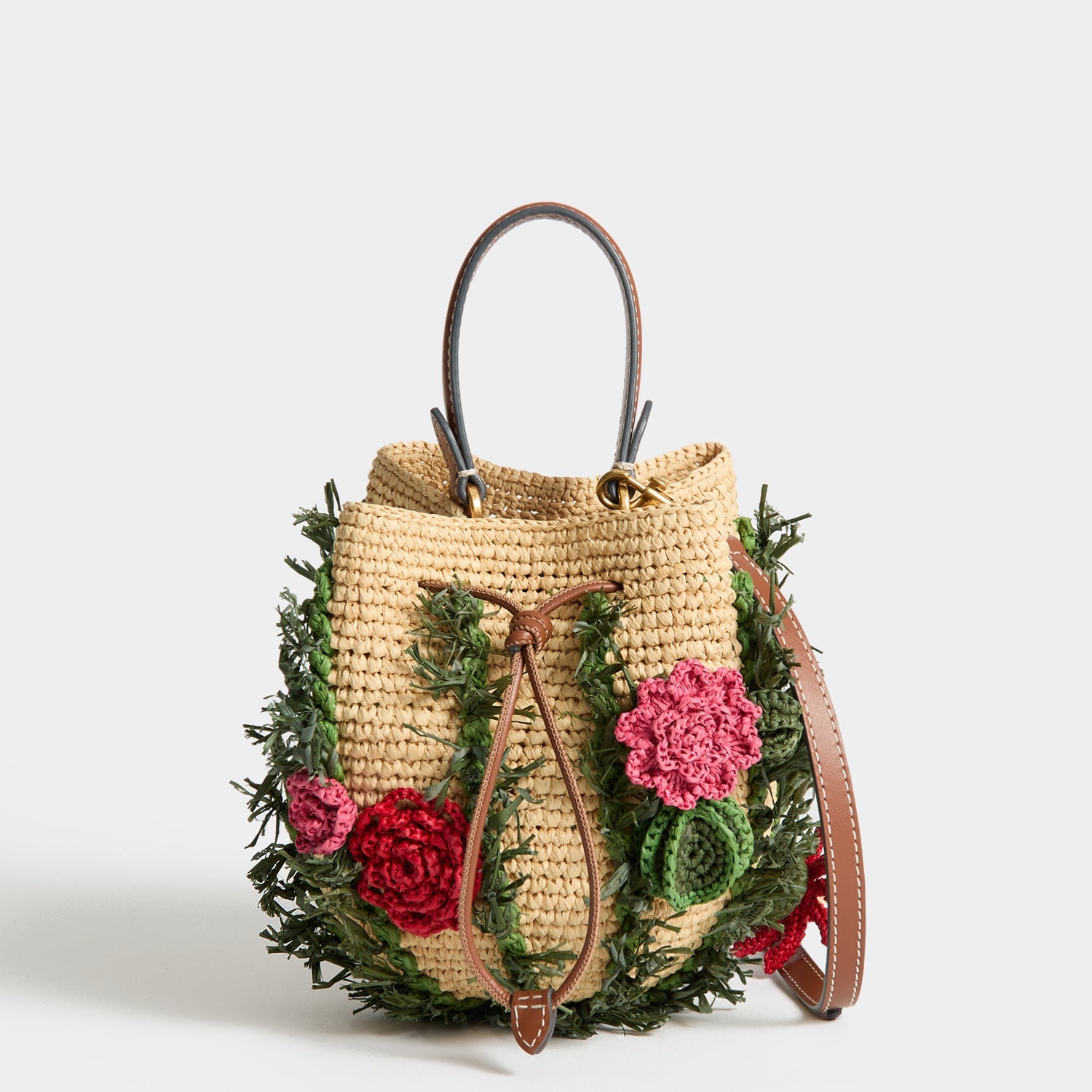 ラフィア・サボテン・クロスボディ | Anya Hindmarch JP
