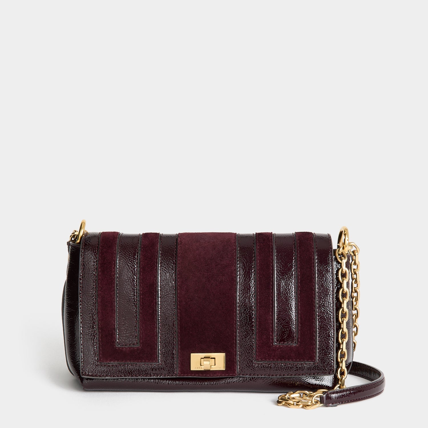 Mortimer：モティマー・パネルド・クロスボディ | Anya Hindmarch JP