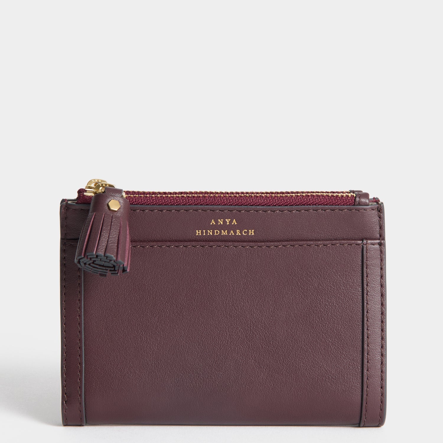 Border」ダブルジップ・ウォレット | Anya Hindmarch JP