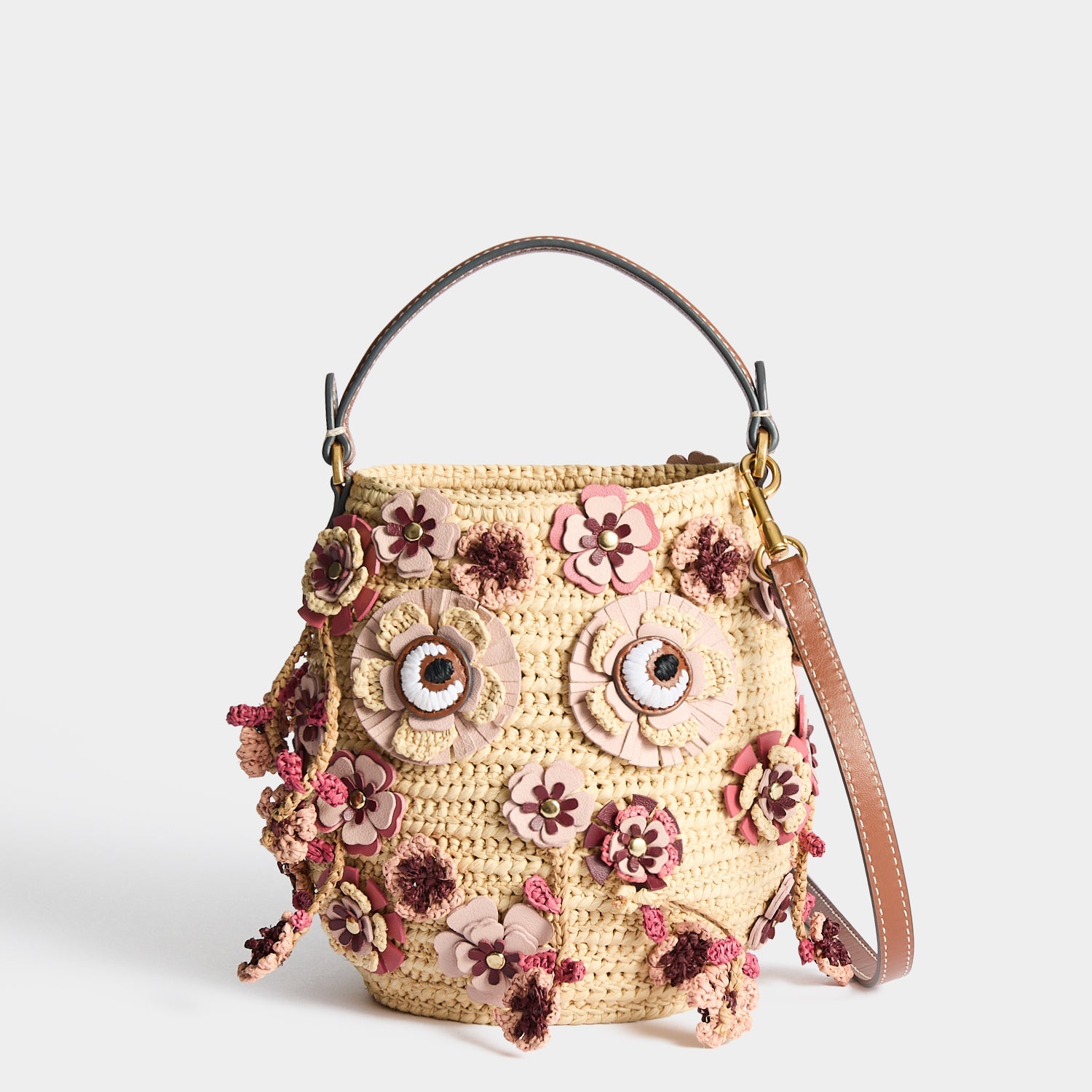 ALTHEA様　製作依頼品 ラフィア・ブロッサム・クリーチャー・クロスボディ | Anya Hindmarch JP