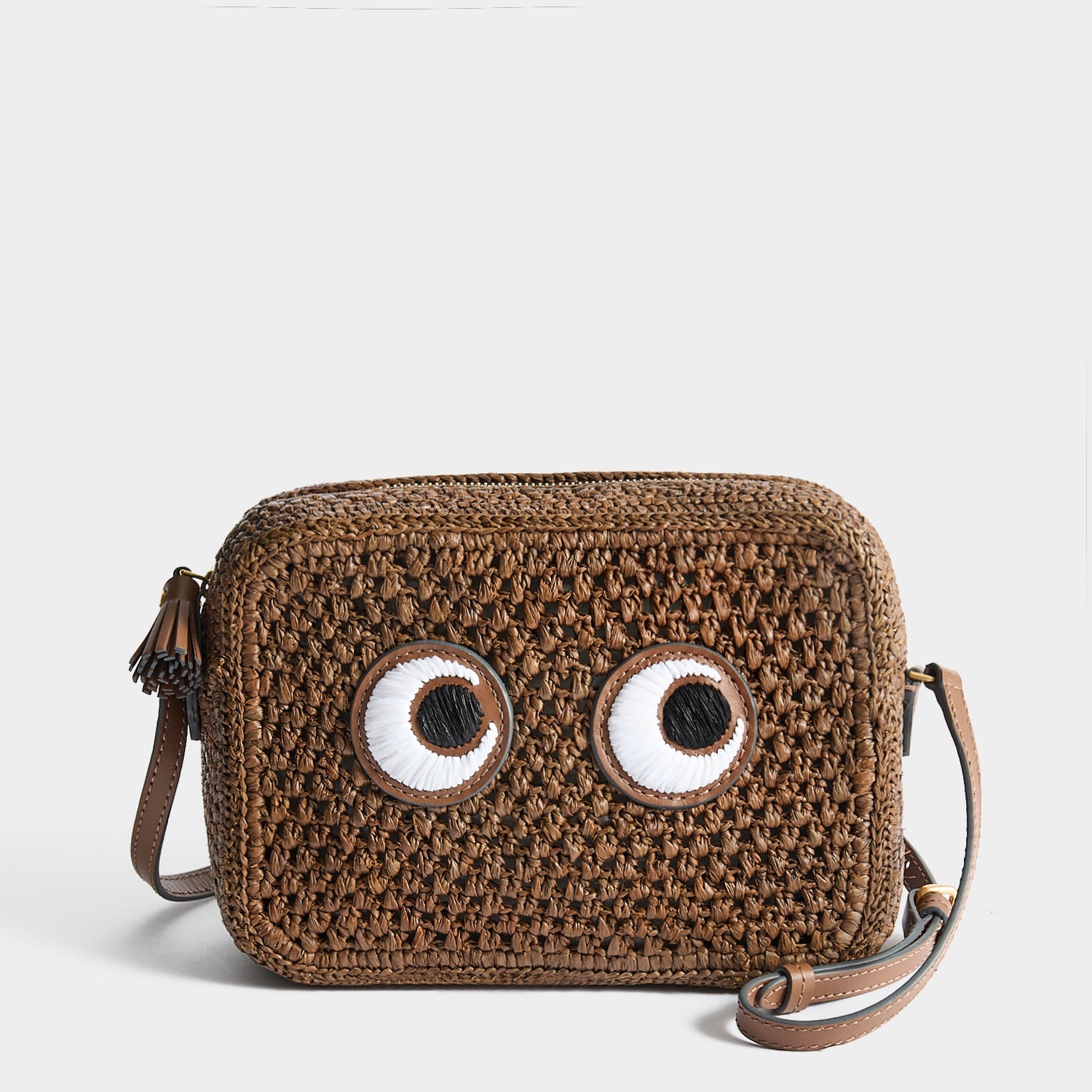 アニヤ・ハインドマーチ EYES アイズ ラフィア 2way クロスボディバッグ Eyes ラフィア・クロスボディ | Anya Hindmarch JP