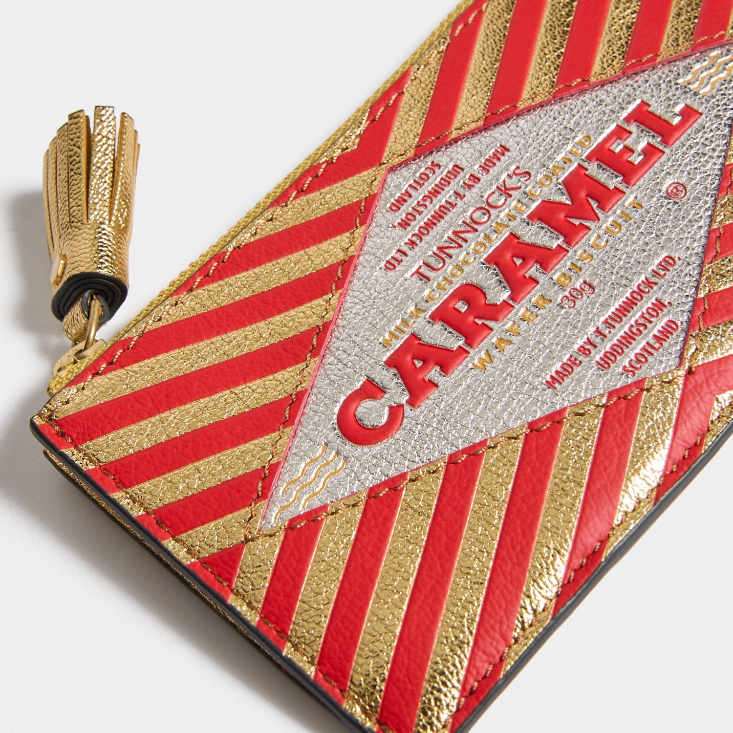 Tunnock's」キャラメル・ジップ・カードケース | Anya Hindmarch JP