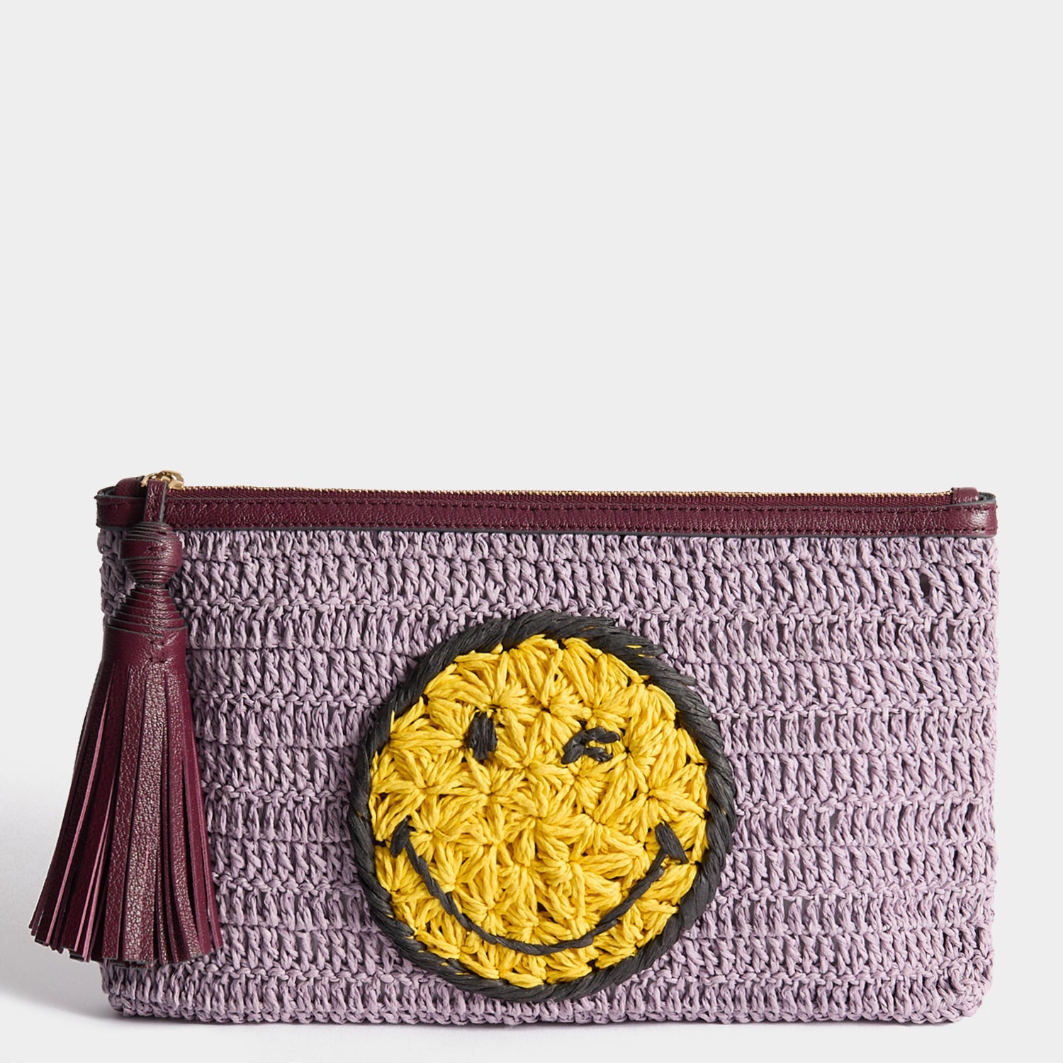 Wink ラフィア・ポーチ | Anya Hindmarch JP