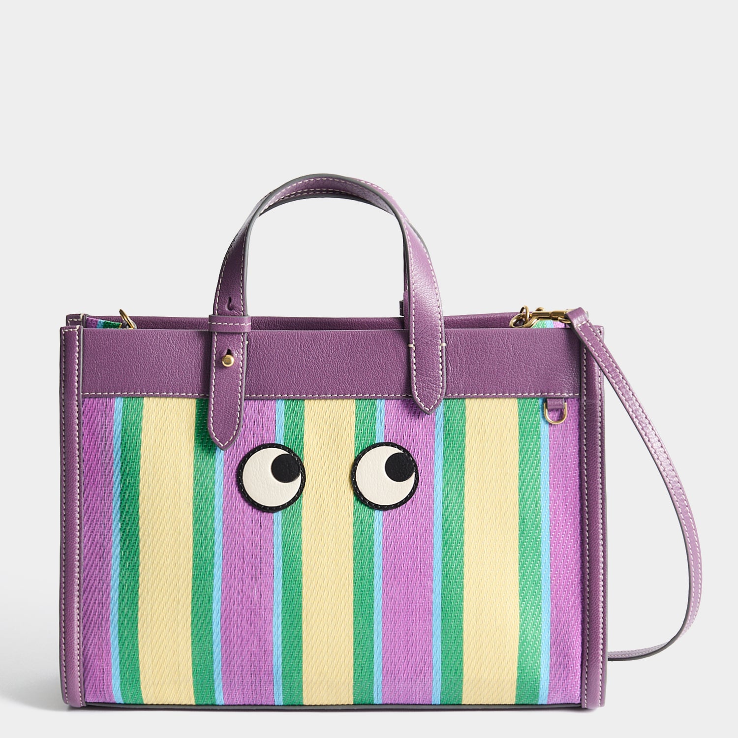 Eyes E/W ストライプ・クロスボディ | Anya Hindmarch JP