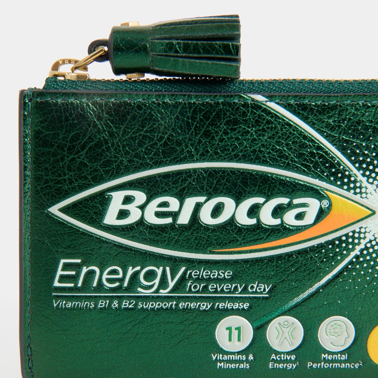 Berocca」ジップ・カードケース | Anya Hindmarch JP