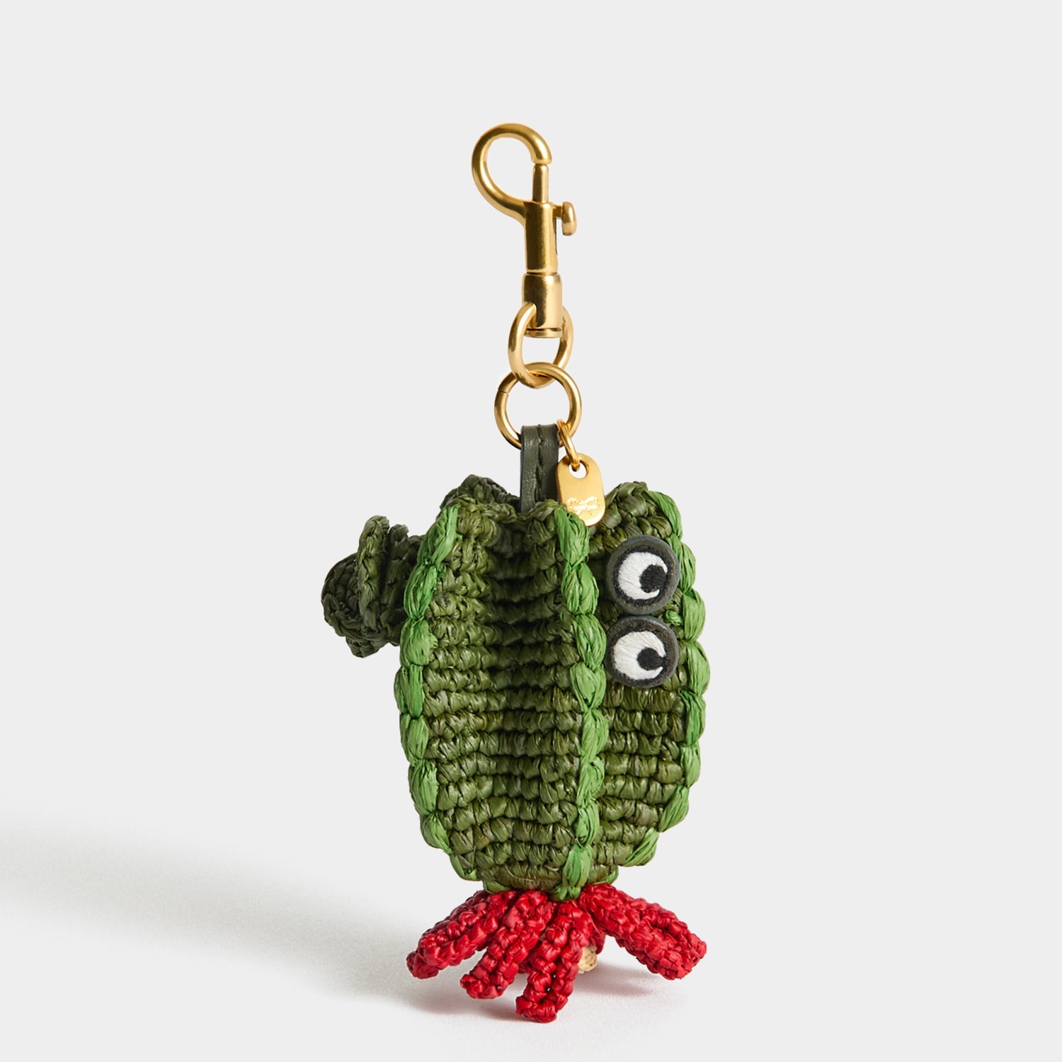 122 タッセルキーホルダー＊お花付きサボテンチャーム✨ハンドメイド✨ サボテン・チャーム | Anya Hindmarch JP