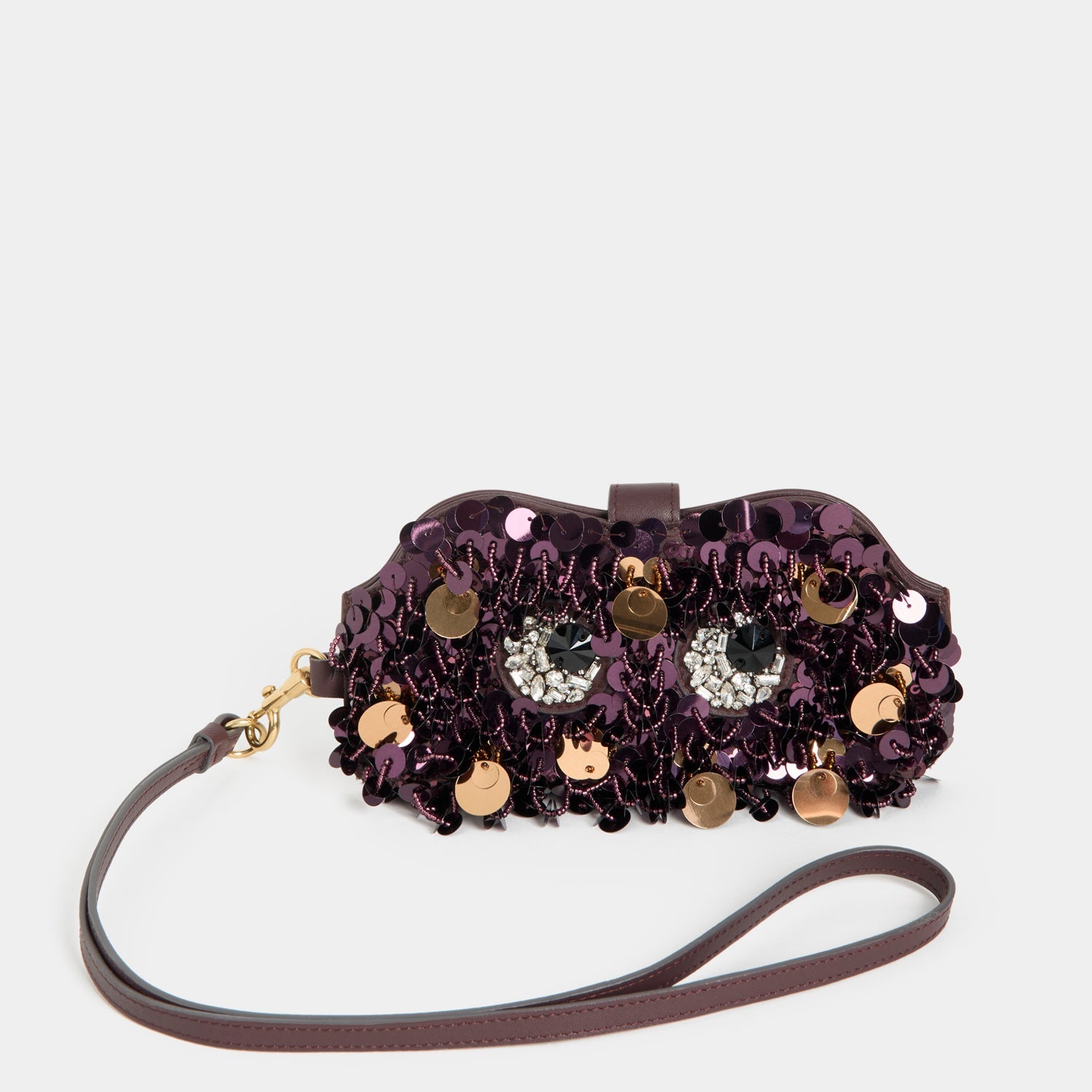 Eyes グラス・ポーチ［スパンコール］ | Anya Hindmarch JP