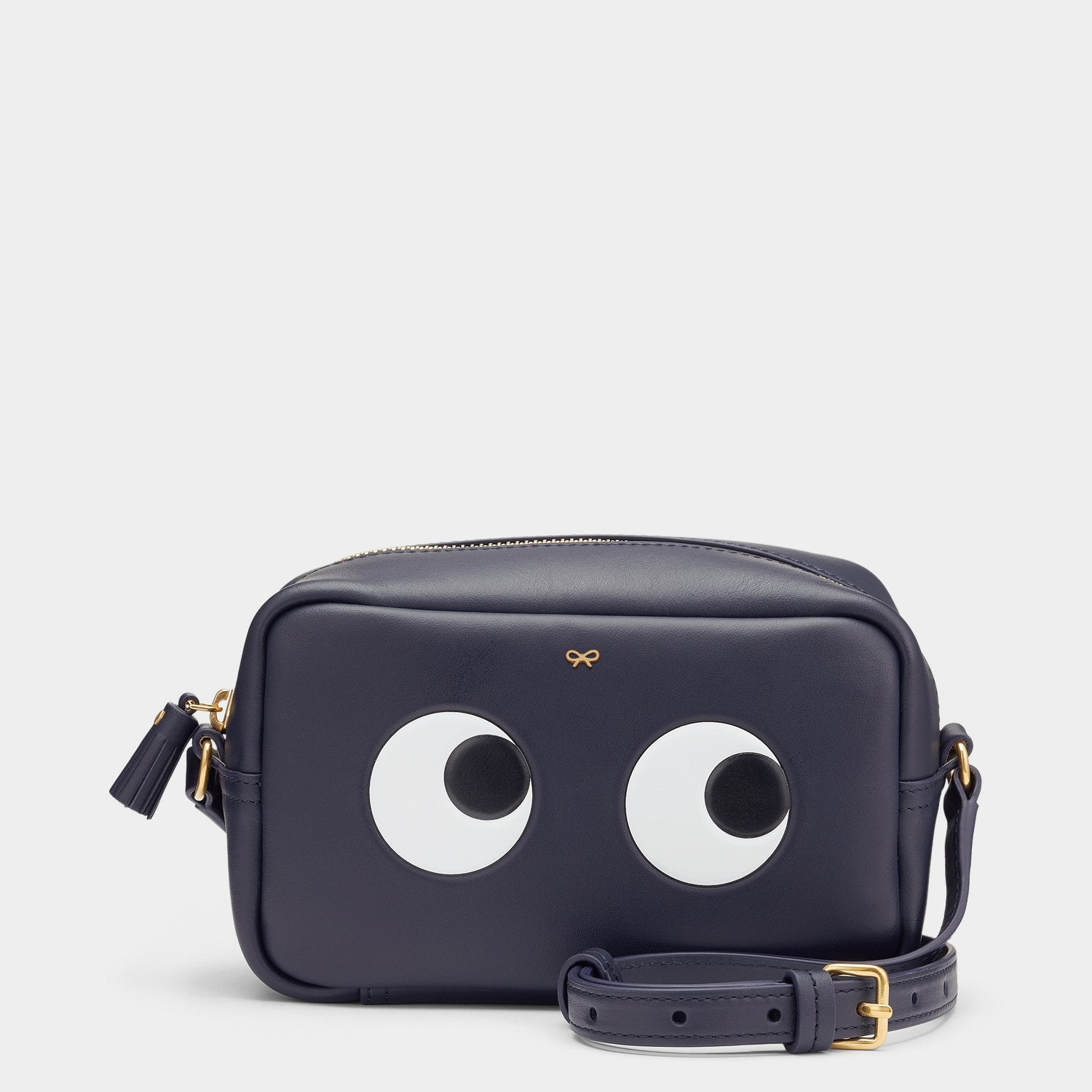 品質Anya Hindmarch Eyes ジップ クロスボディ バッグ