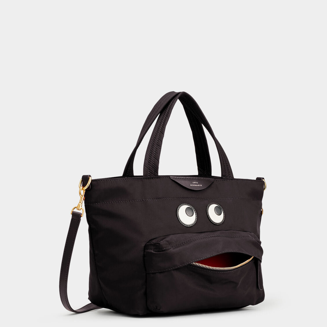 ANYA HINDMARCH E/W Tote Mini Eyes in Recycled Nylon アニヤハインド