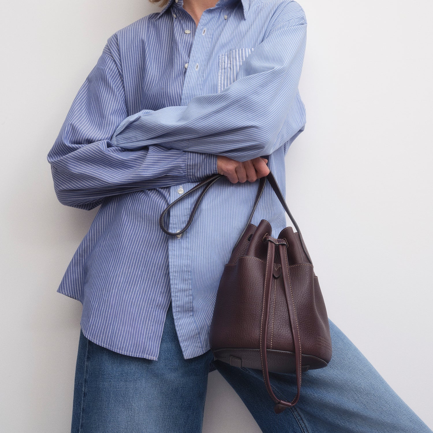 「Return to Nature」スモール・バケット・バッグ