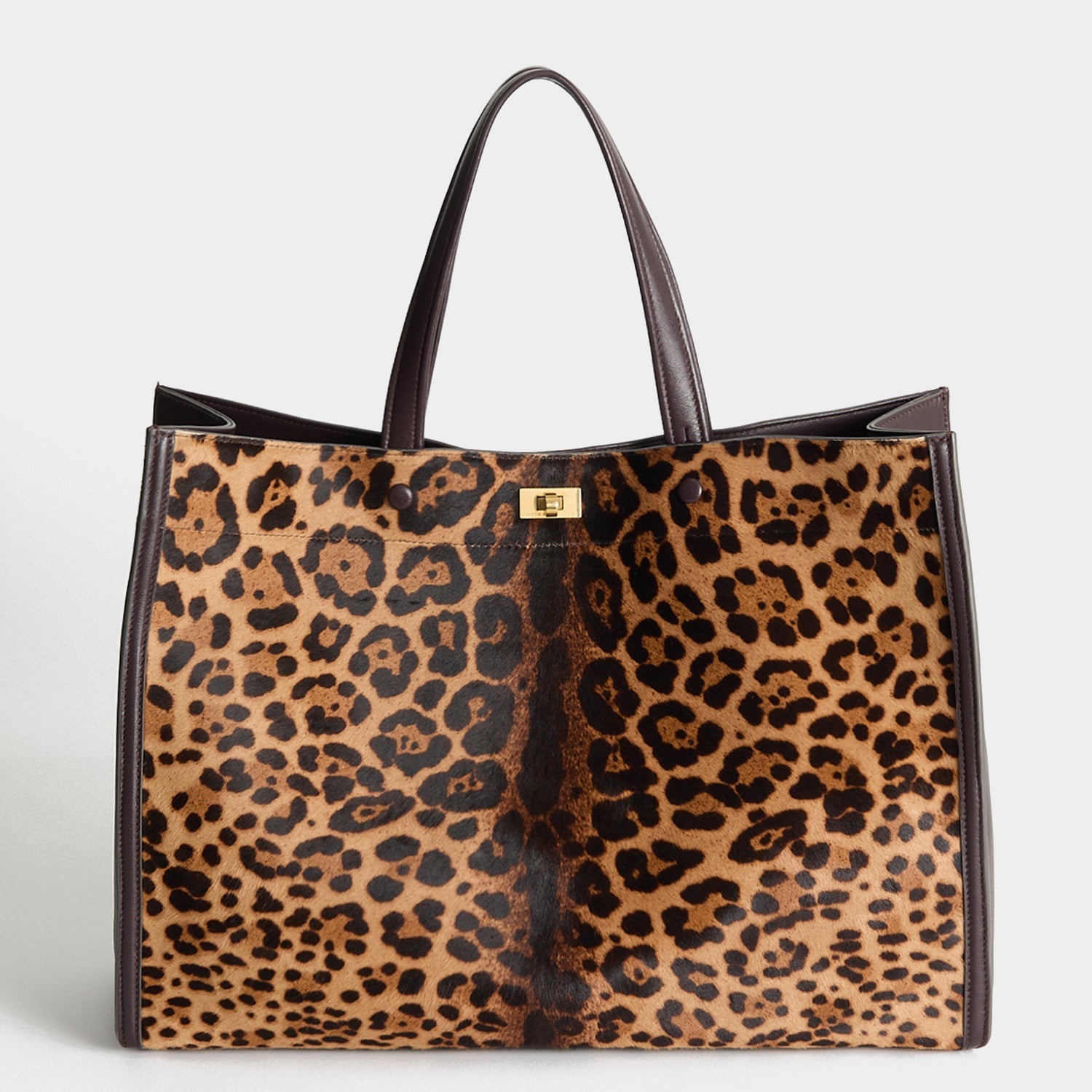 Mortimer：モティマー・レオパード・トート | Anya Hindmarch JP