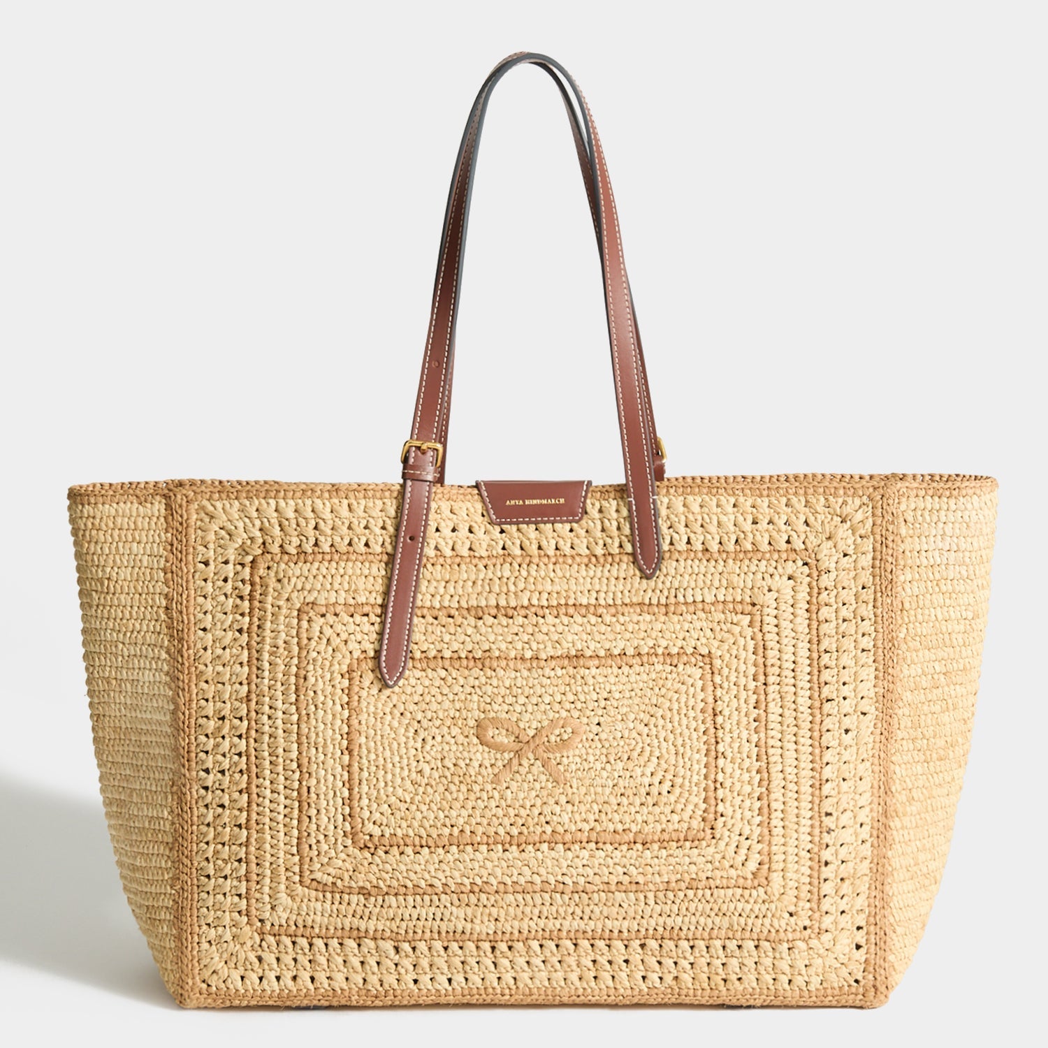 ラフィア E/W ボウ・トート | Anya Hindmarch JP
