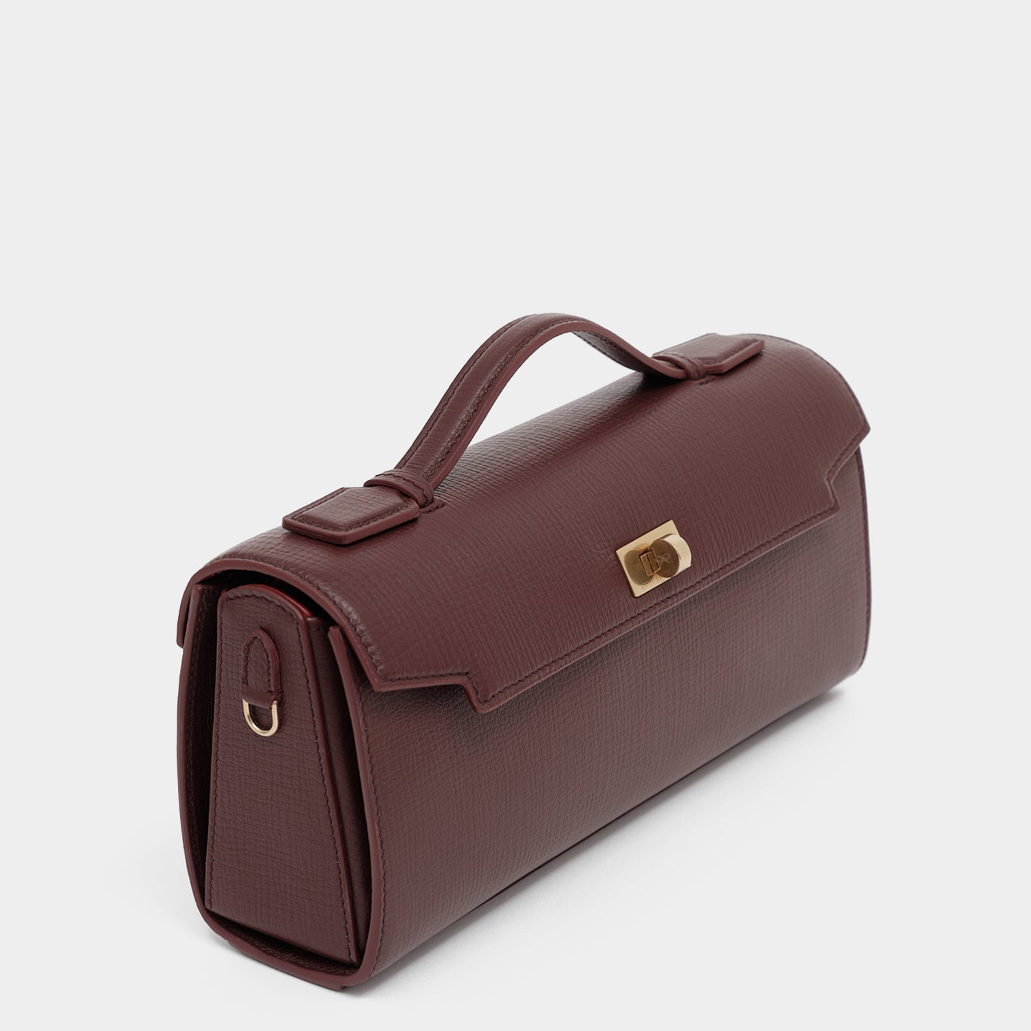 Mortimer：モティマー・クラッチ -

          
            Crosshatch Leather in Barolo Red  -
          

          Anya Hindmarch JP
