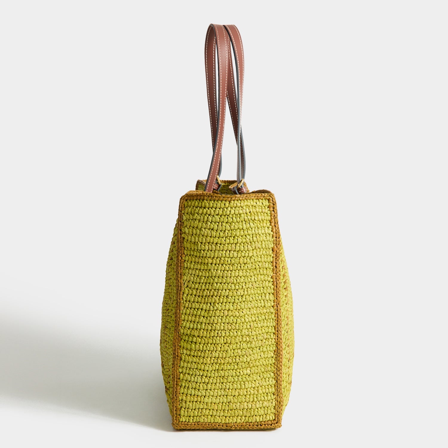 ANYA HAINDMARCH ✨ラフィアトートバッグ Anya Hindmarch◇E/W ラフィア ホリデー トートバッグ (Anya Hindmarch