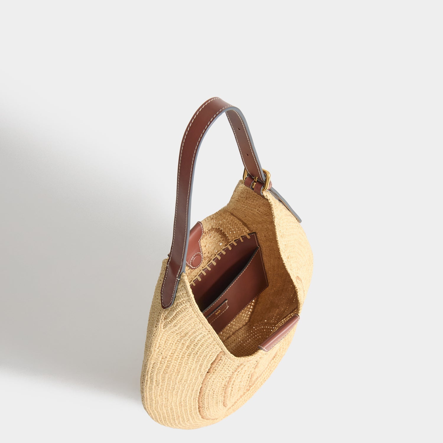 ラフィア・ボウ・ホーボー・バッグ | Anya Hindmarch JP