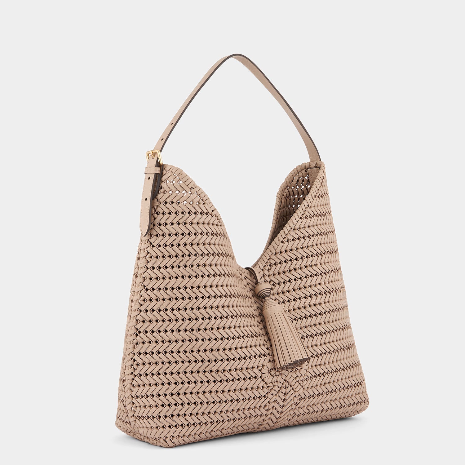 ニーソン タッセル ホーボー -

                  
                    Shiny Capra in Light Nude -
                  

                  Anya Hindmarch JP
