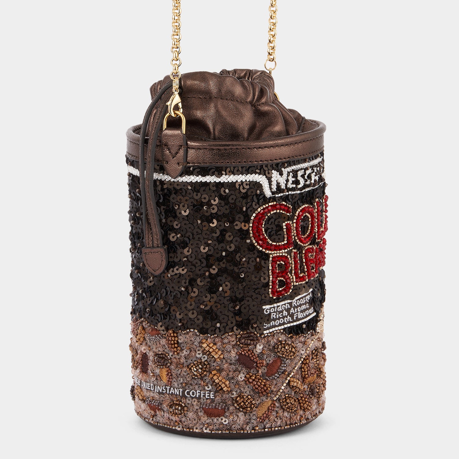 「Gold's Blend」ミニ バケット -

                  
                    Satin in Chocolate -
                  

                  Anya Hindmarch JP
