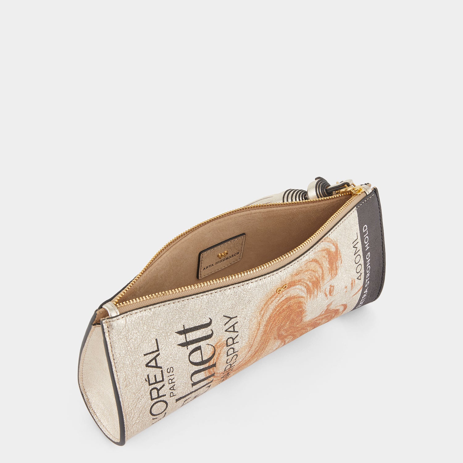 「Elnett」タッセルクラッチ -

                  
                    Crinkled Metallic in Light Gold -
                  

                  Anya Hindmarch JP
