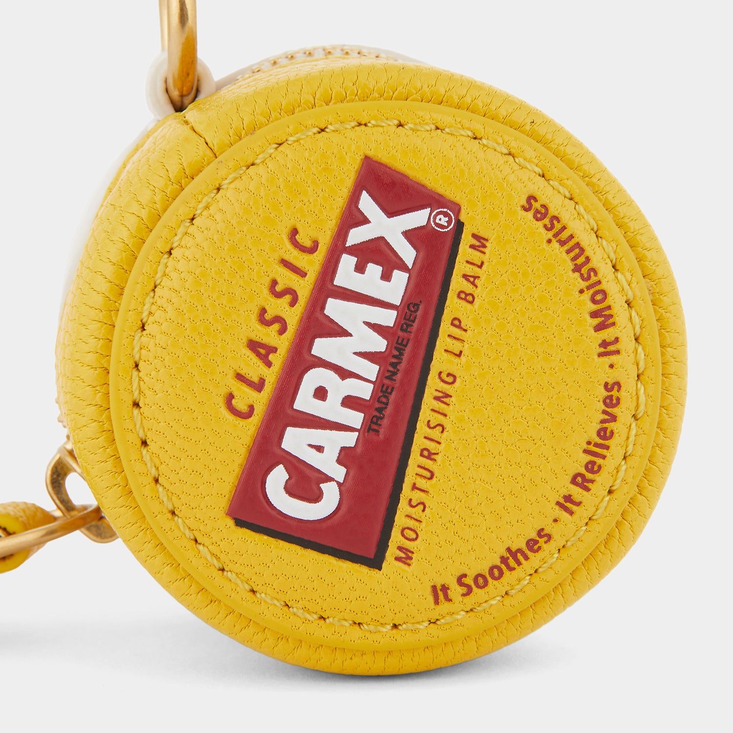 アニヤハインドマーチ「Carmex 」パース・チャーム イエロー Carmex」コインパース・チャーム | Anya Hindmarch JP