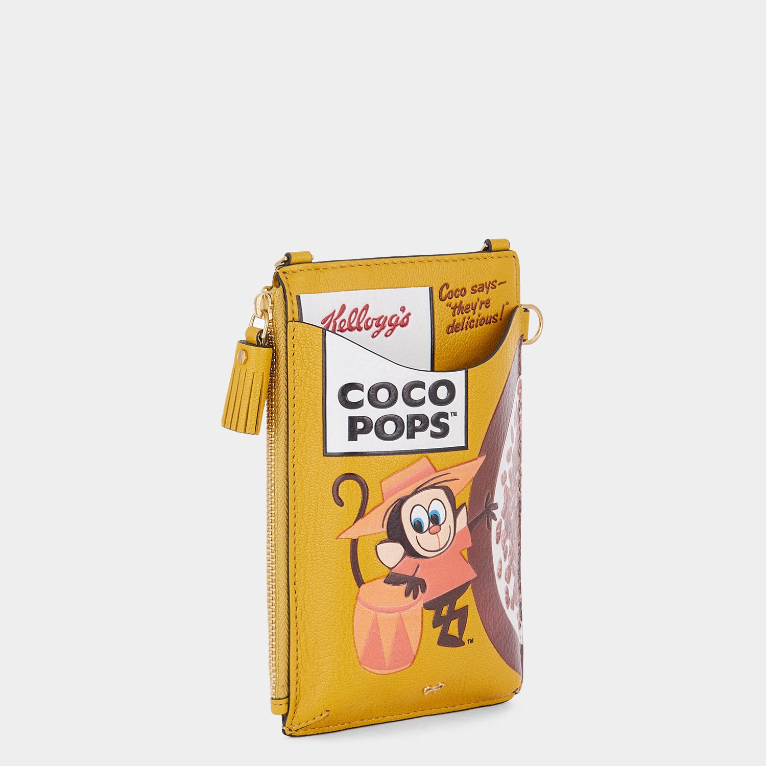 「Coco Pops」ジップ フォーンポーチ -

                  
                    Shiny Capra in Mustard -
                  

                  Anya Hindmarch JP
