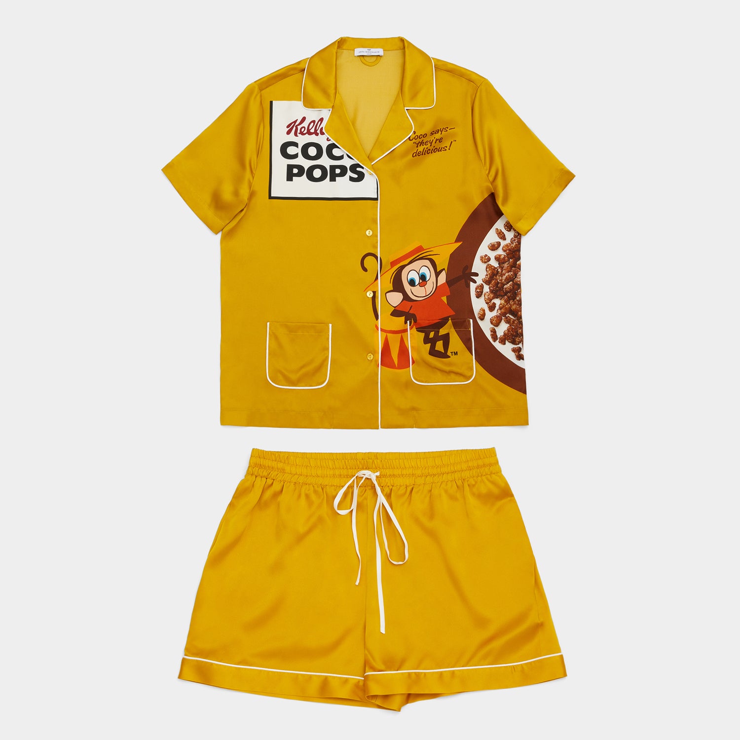 「Coco Pops」シルク パジャマ -

                  
                    Silk in Yellow -
                  

                  Anya Hindmarch JP
