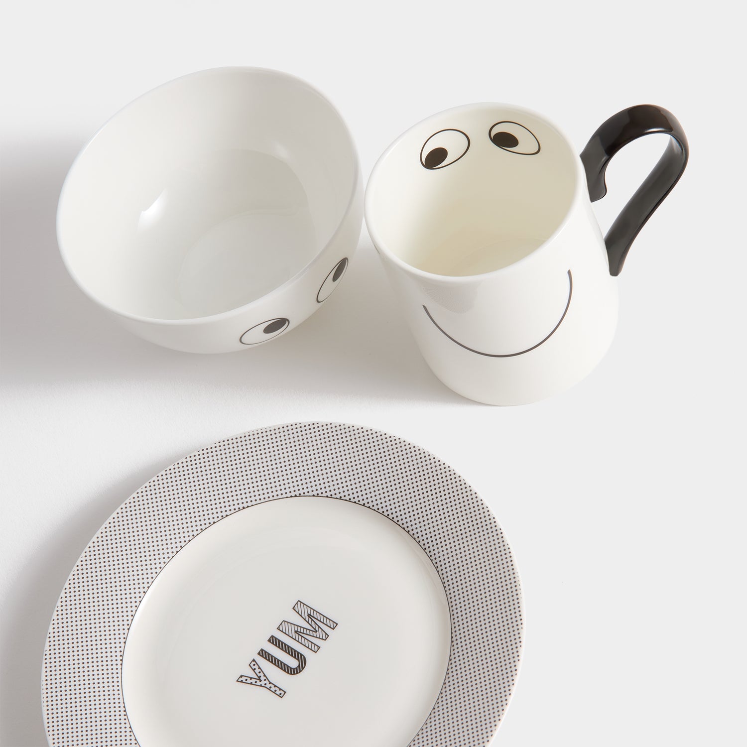 Eyes ブレックファスト・セット -

          
            Bone China in White -
          

          Anya Hindmarch JP
