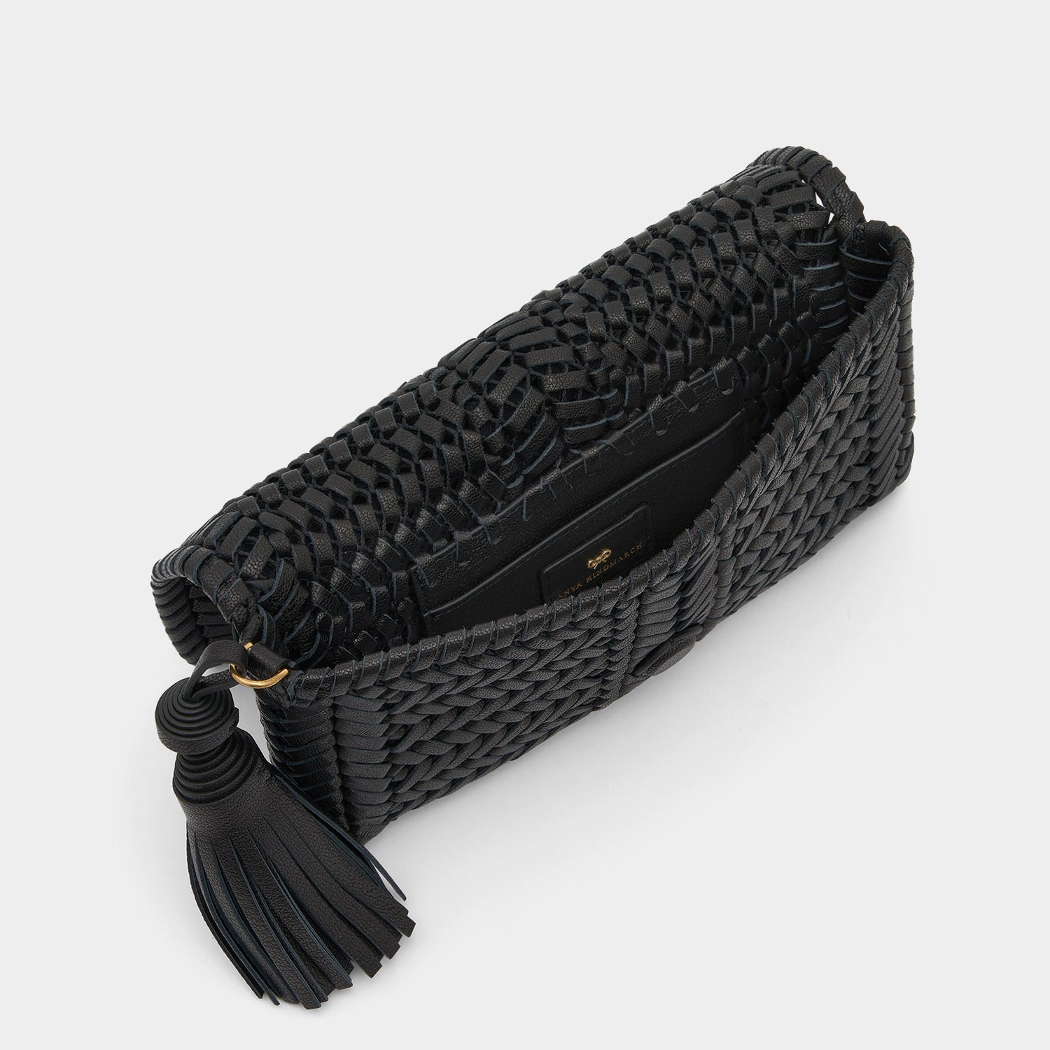 ニーソン タッセル クラッチ -

                  
                    Capra Leather in Black -
                  

                  Anya Hindmarch JP
