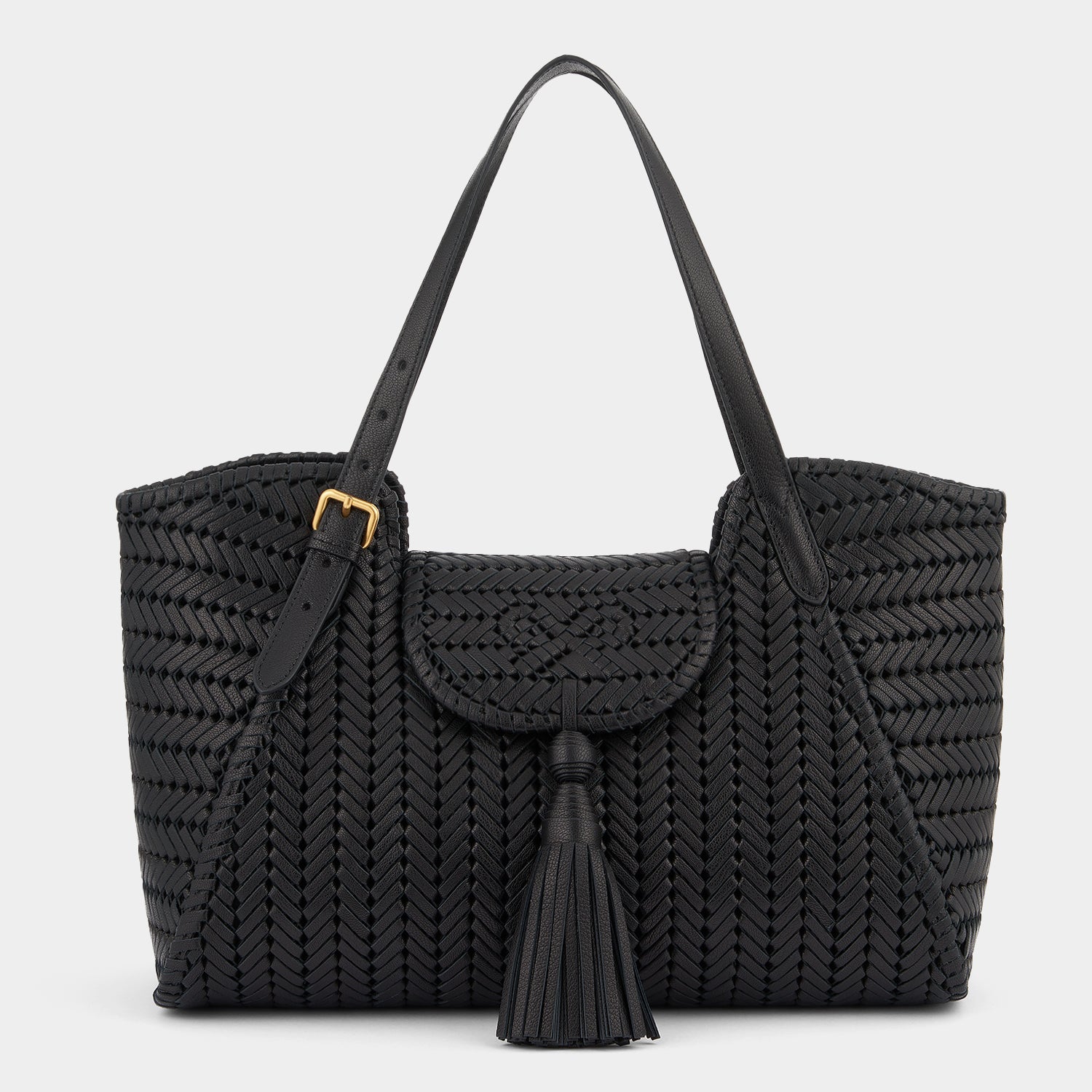 ニーソン タッセル トート -

                  
                    Capra Leather in Black -
                  

                  Anya Hindmarch JP
