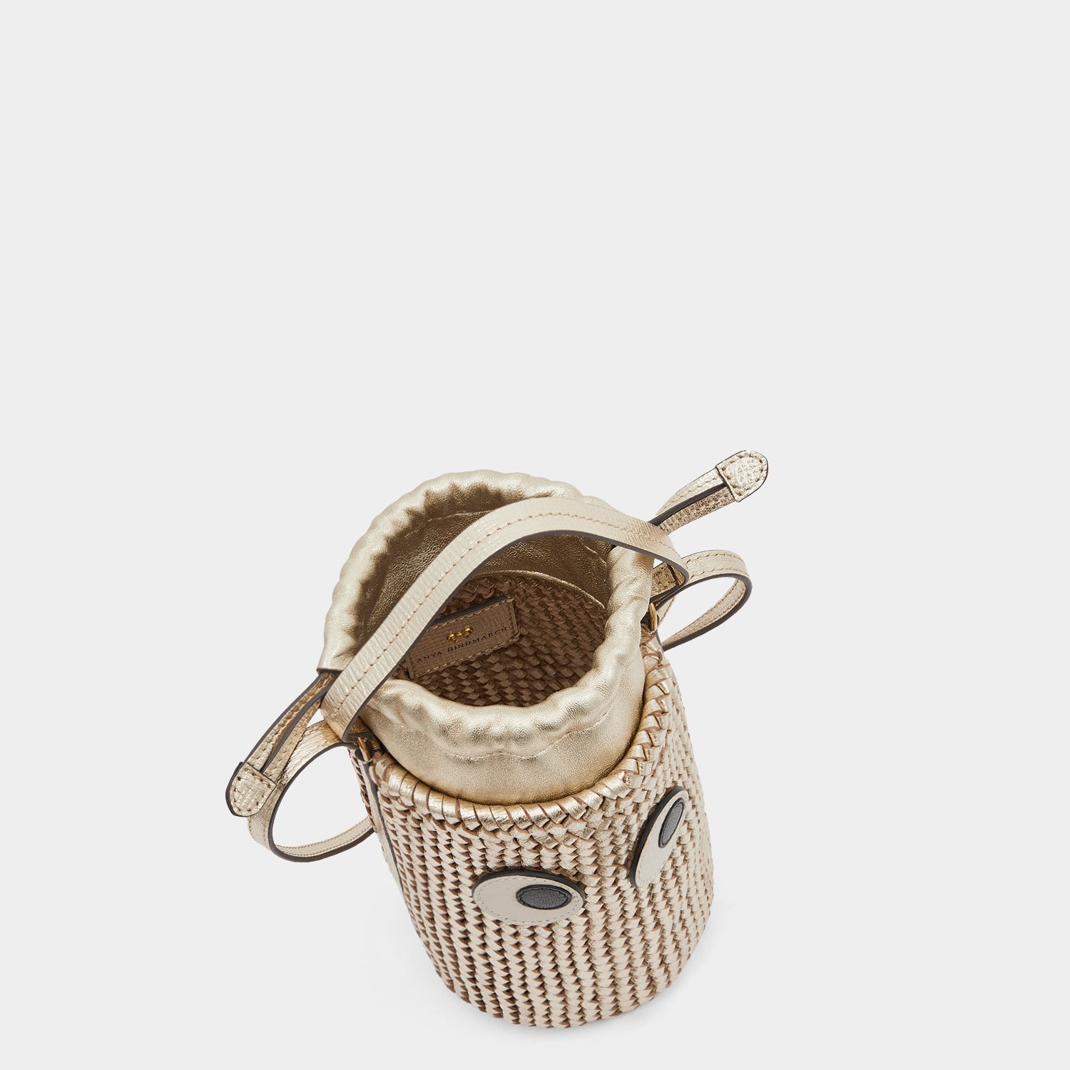 プラト ミニ アイズ クロスボディ -

                  
                    Capra Leather in Light Gold -
                  

                  Anya Hindmarch JP
