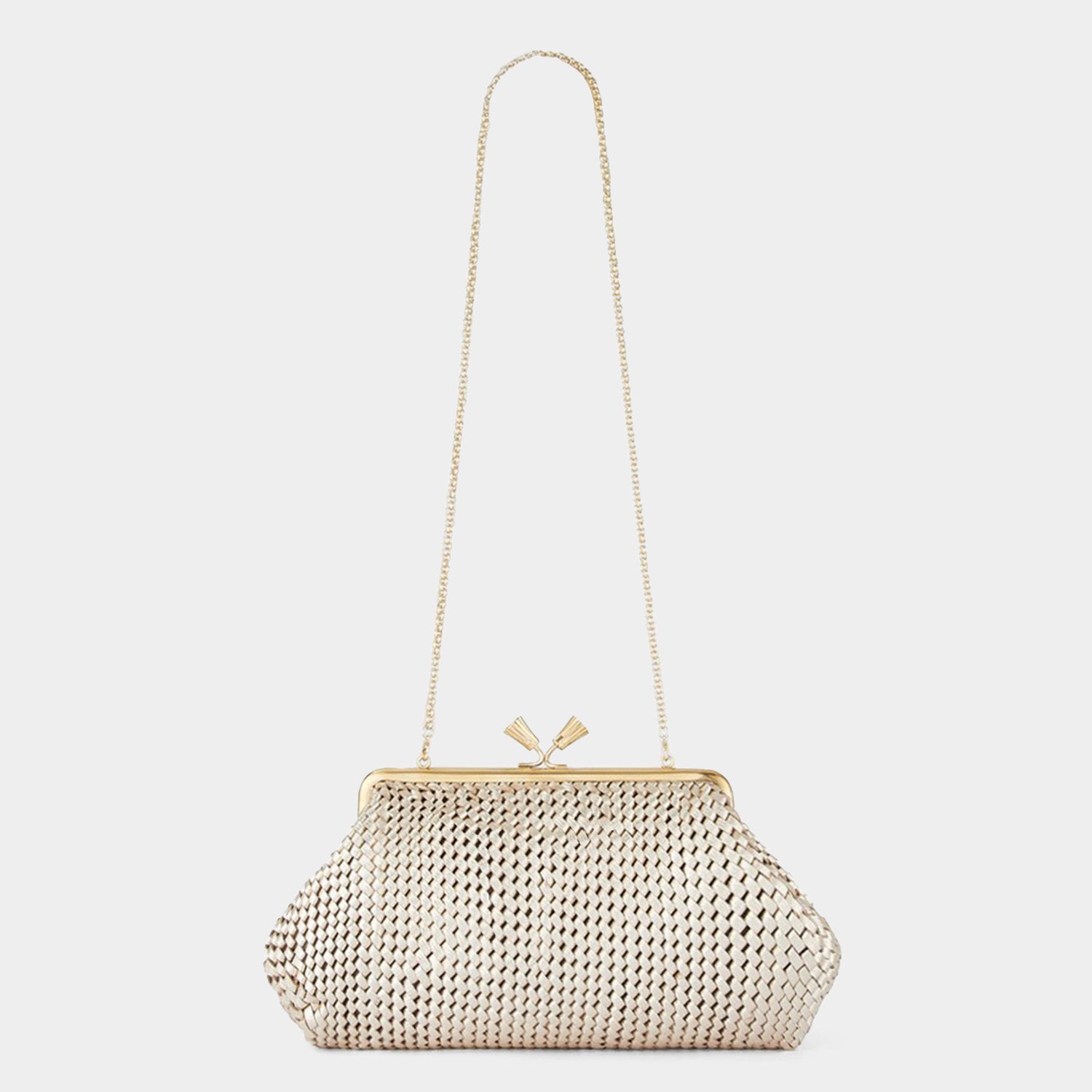 ラージ モード プラト クラッチ -

                  
                    Capra Leather in Light Gold -
                  

                  Anya Hindmarch JP
