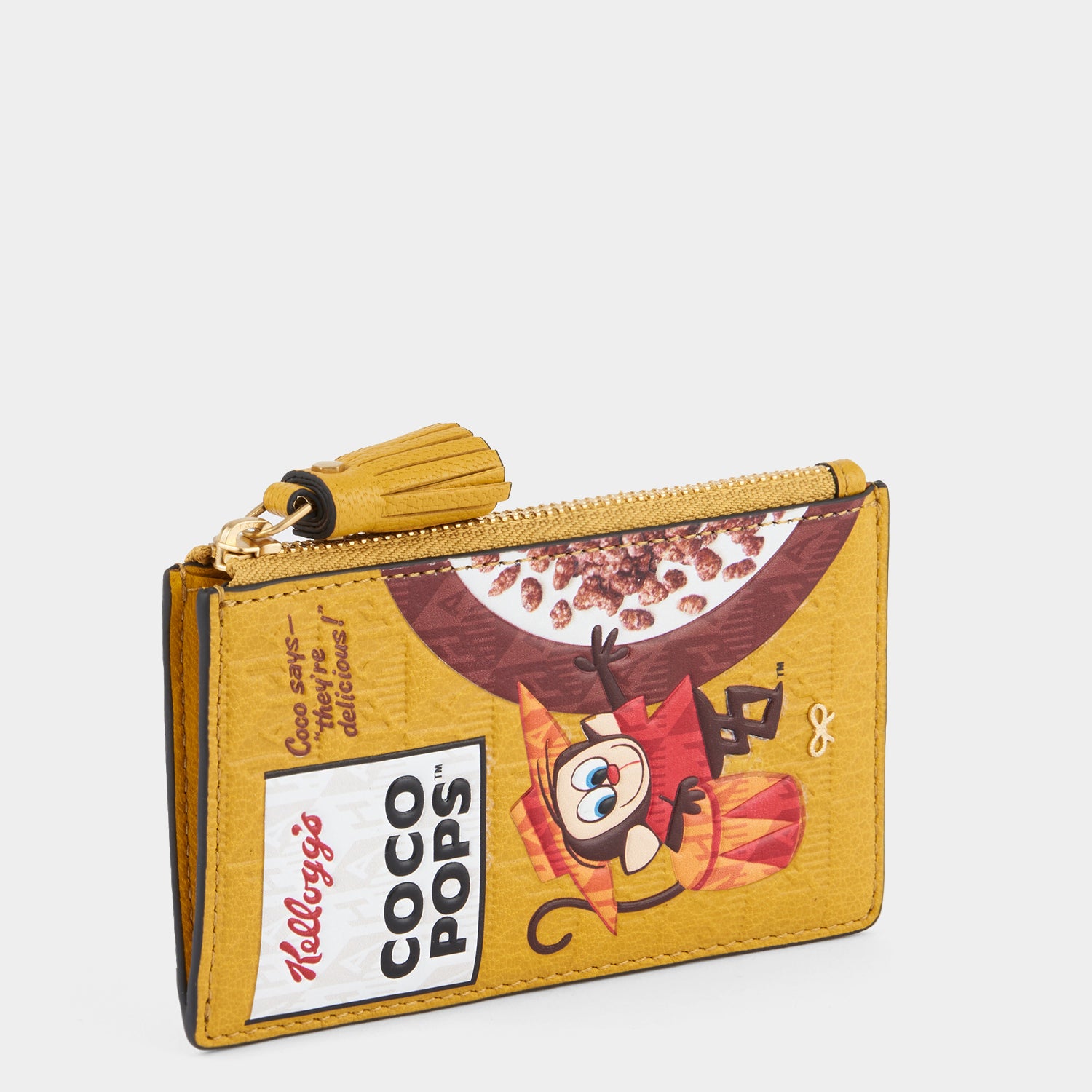 「Coco Pops」ジップカードケース -

          
            Capra Leather in Mustard -
          

          Anya Hindmarch JP
