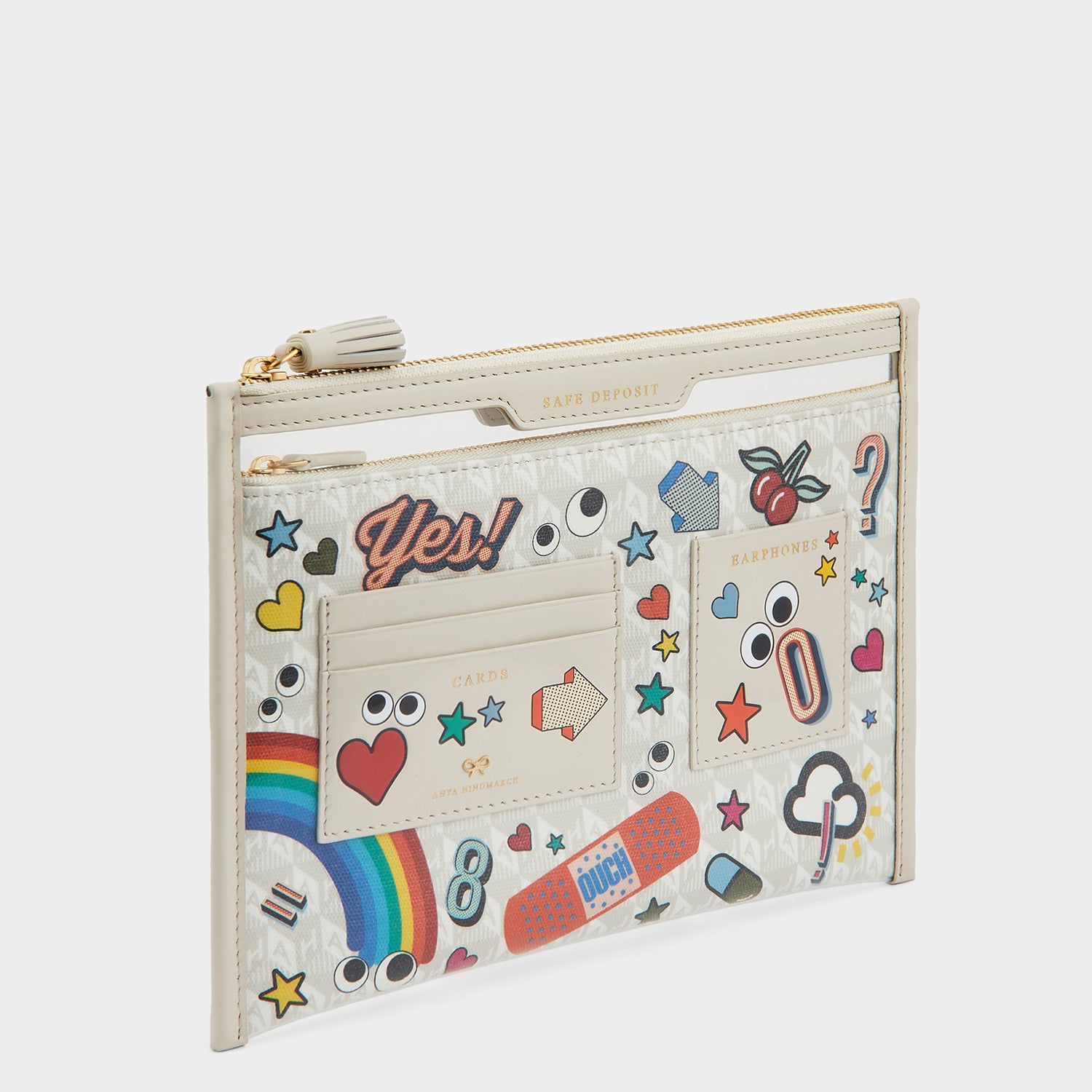 オールオーバーステッカー セーフ デポジット ケース -

          
            Recycled Canvas in Chalk -
          

          Anya Hindmarch JP
