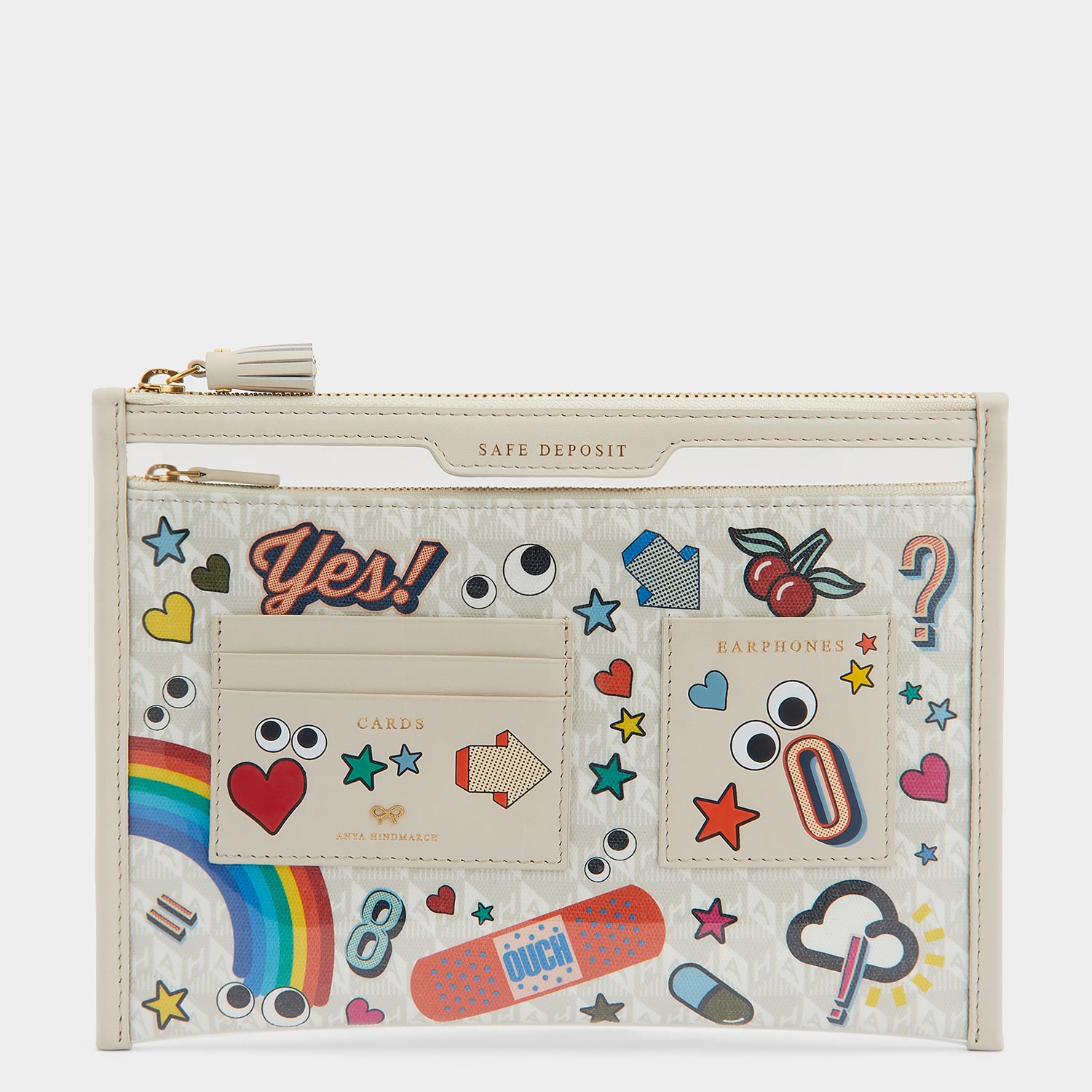 オールオーバーステッカー セーフ デポジット ケース -

                  
                    Recycled Canvas in Chalk -
                  

                  Anya Hindmarch JP
