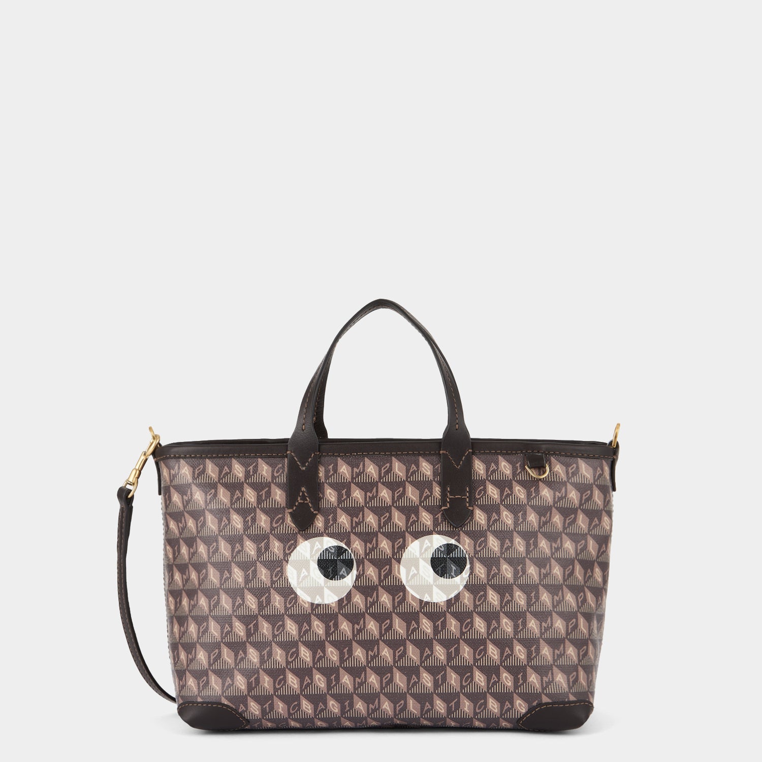 「I AM A Plastic Bag」 XS アイズ トート -

                  
                    Recycled Coated Canvas in Truffle -
                  

                  Anya Hindmarch JP
