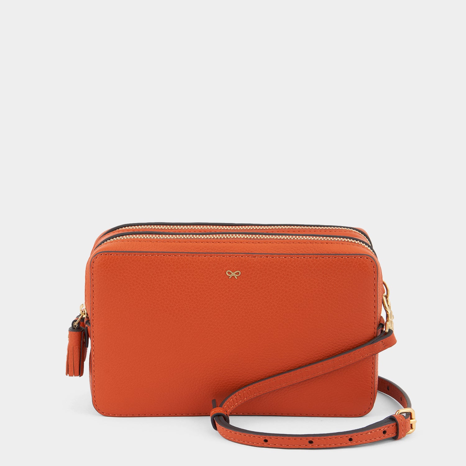 ダブルジップ クロスボディ -

                  
                    Grain Leather in Bespoke Orange -
                  

                  Anya Hindmarch JP
