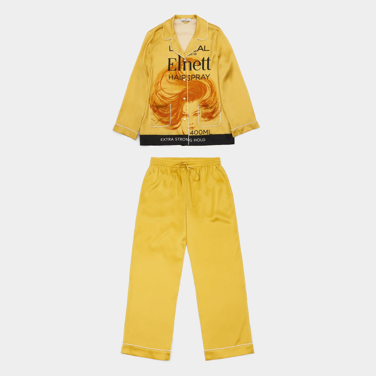 「Elnett」シルク パジャマ -

                  
                    Silk in Gold -
                  

                  Anya Hindmarch JP
